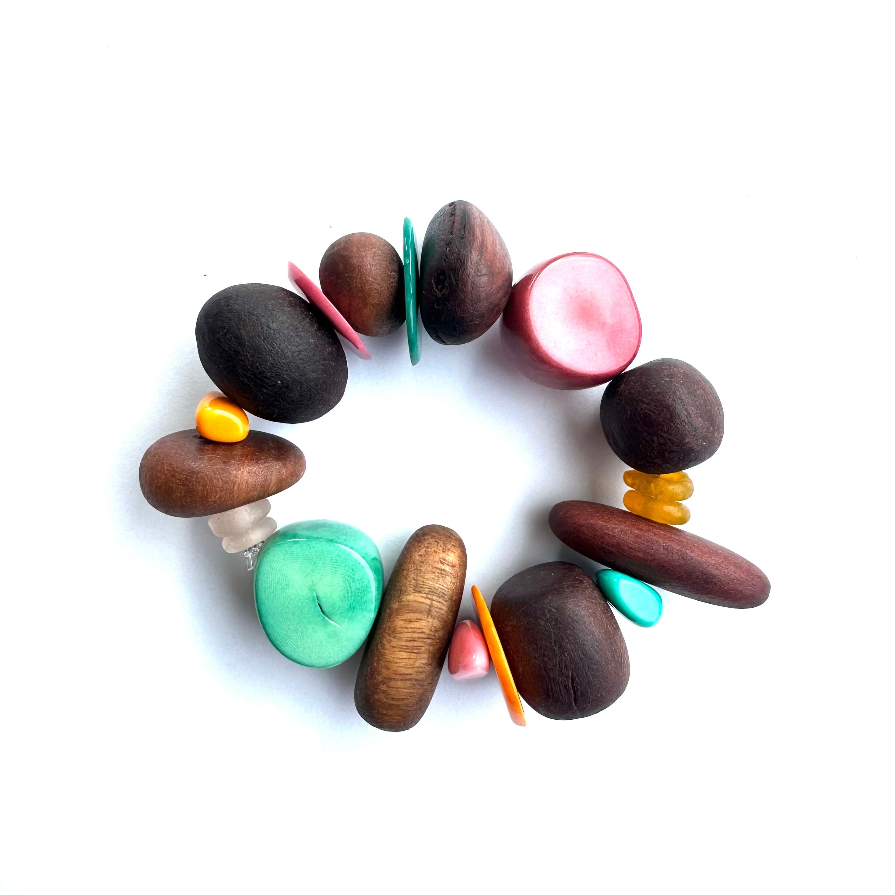 Eco Beads Bracelets - Fruit Loot Eco Beads The Spotted Quoll Bush Confetti 