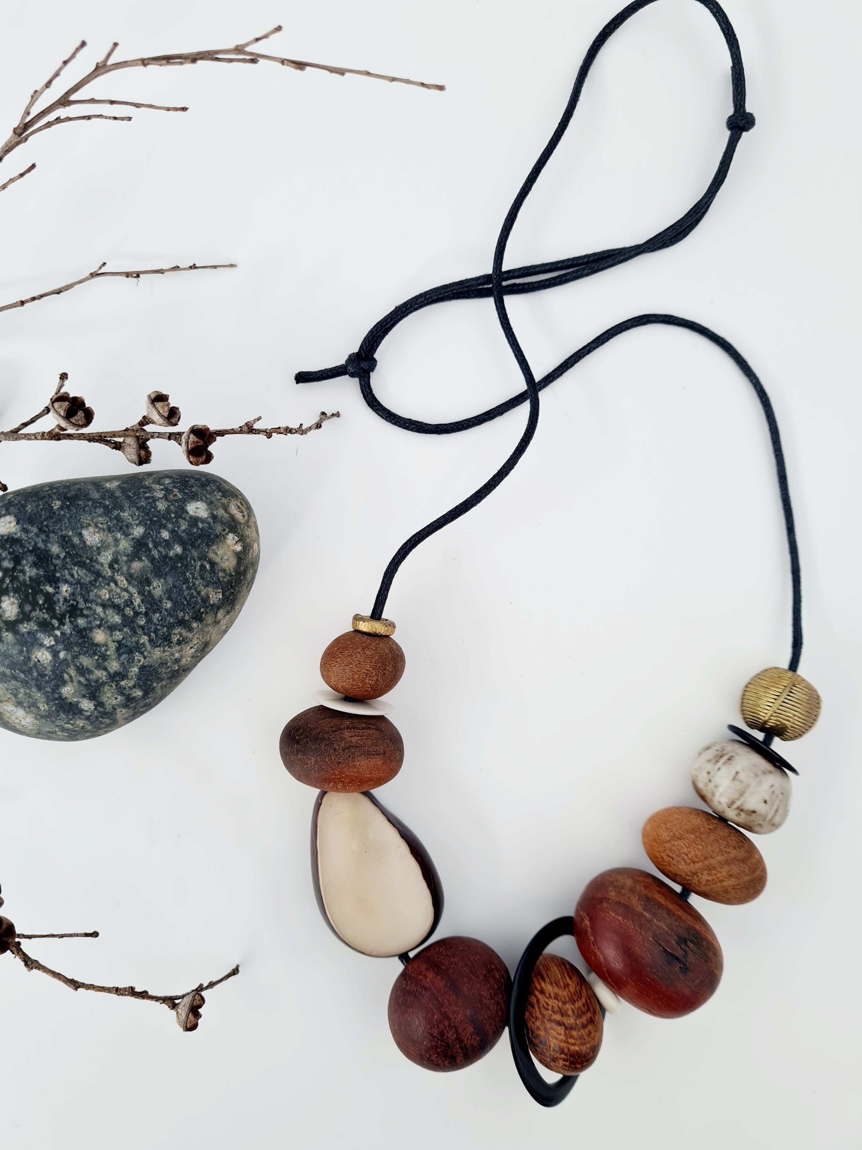 Eco Beads Necklaces Eco Beads The Spotted Quoll Sticks & Stones 