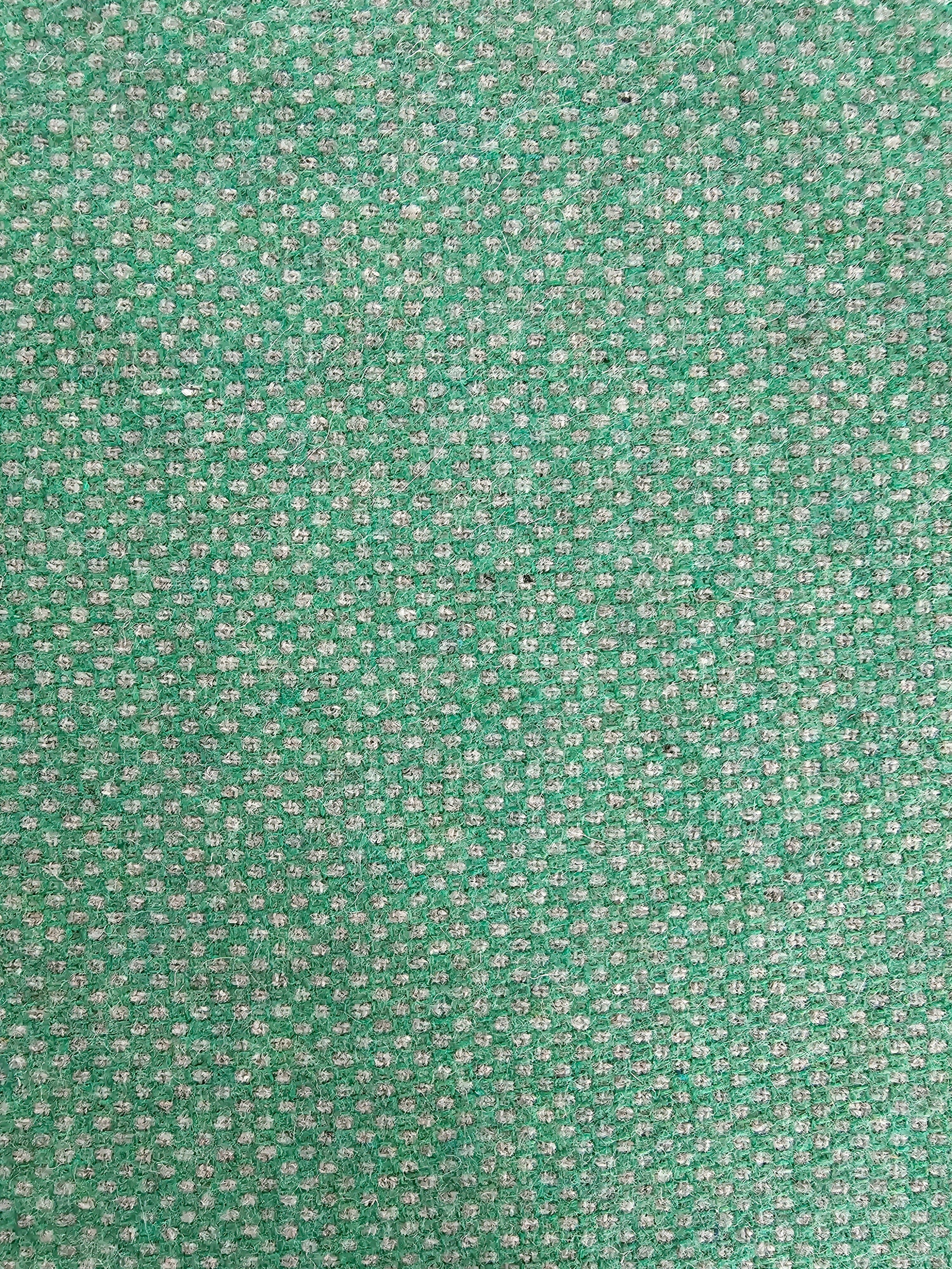 Organic Wool Felt by the metre fabric The Spotted Quoll Studio 1M Sage Spots (mid weight) 