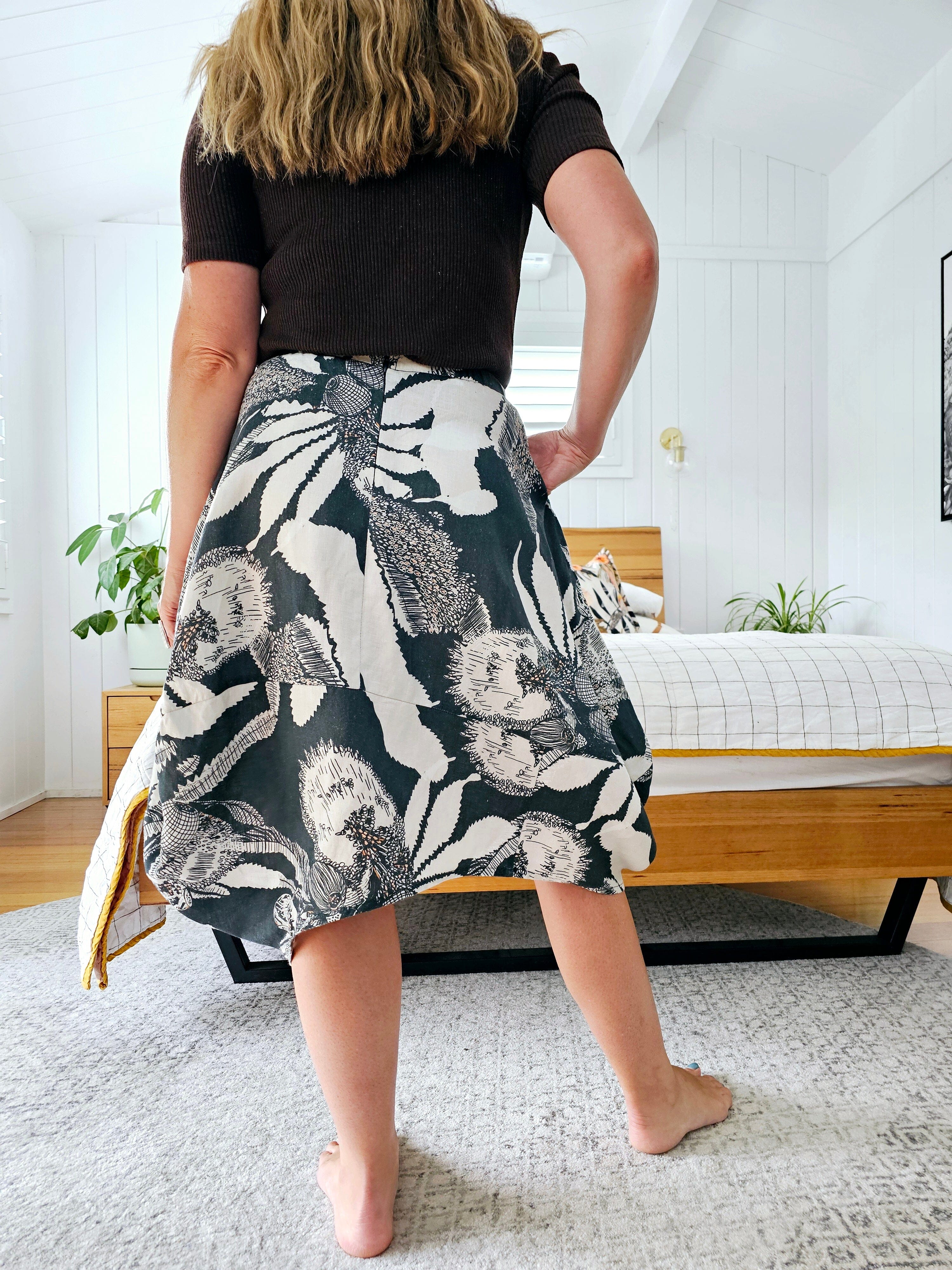 Bloom Skirt - Sawtooth Banksia Skirt The Spotted Quoll 