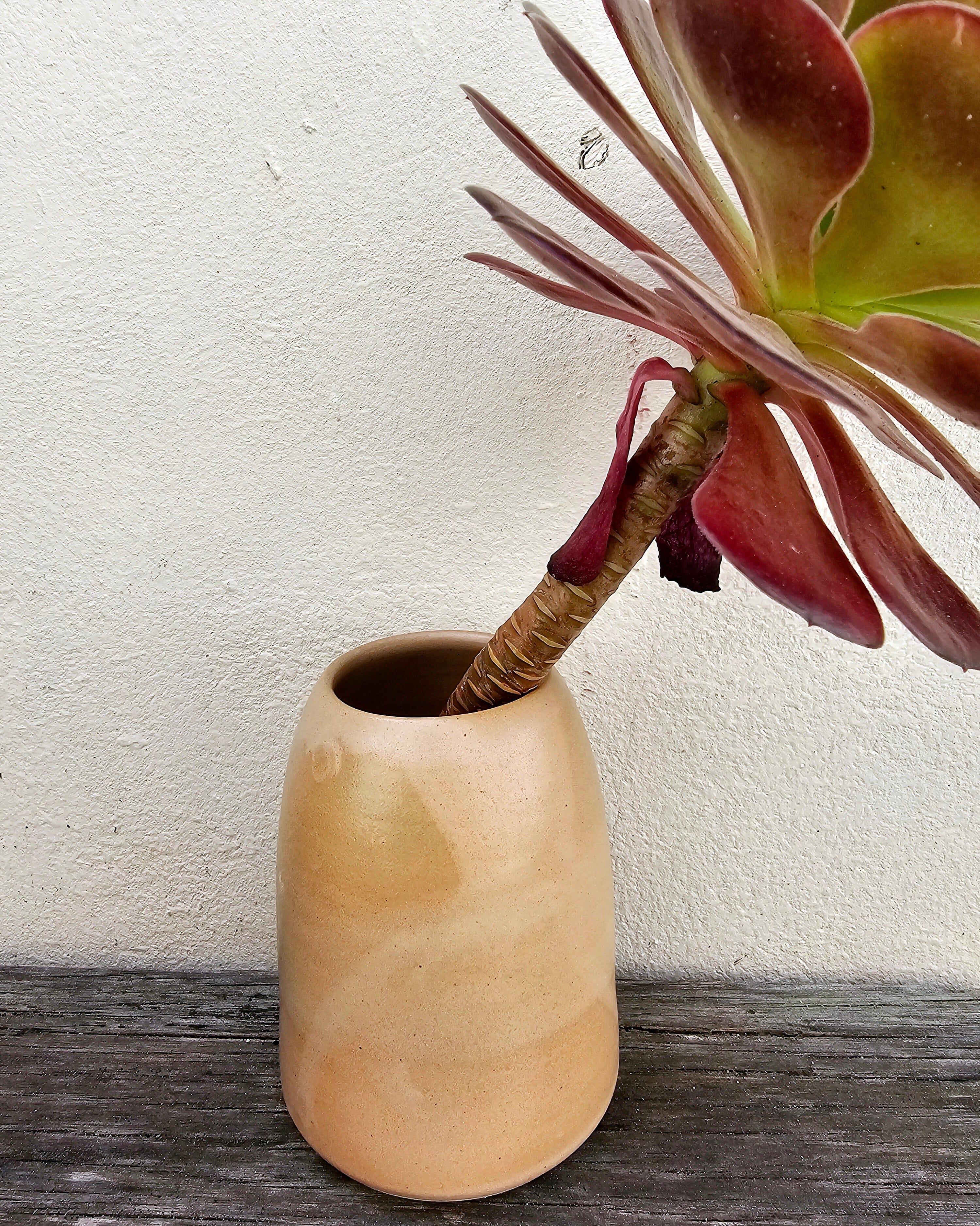 Handmade Ceramic Vases - The Little Mud Room Vase The Little Mud Room Med Latte 100mm 