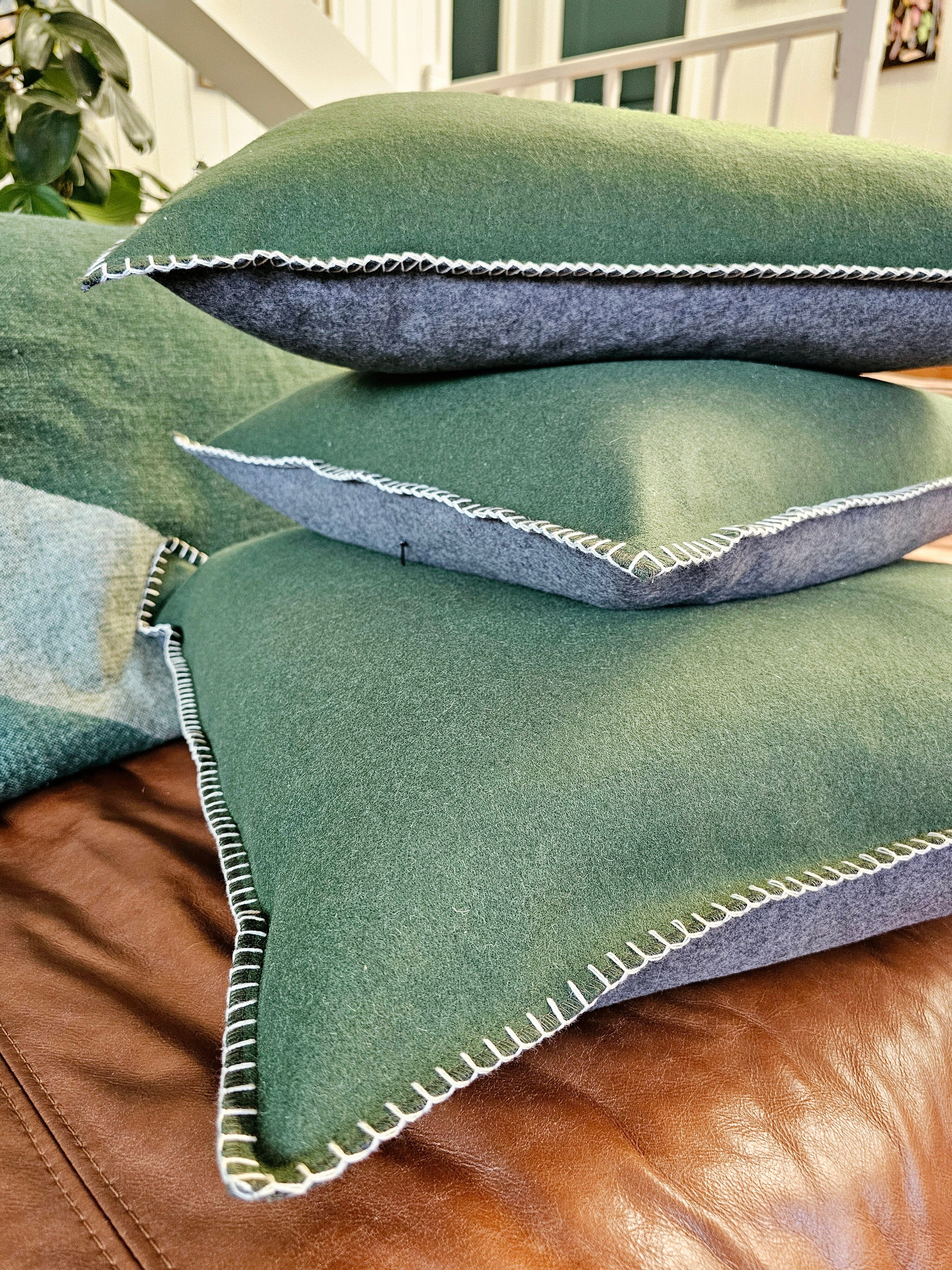 Forest & Storm Organic Wool Felt Cushions Cushions The Spotted Quoll Studio 