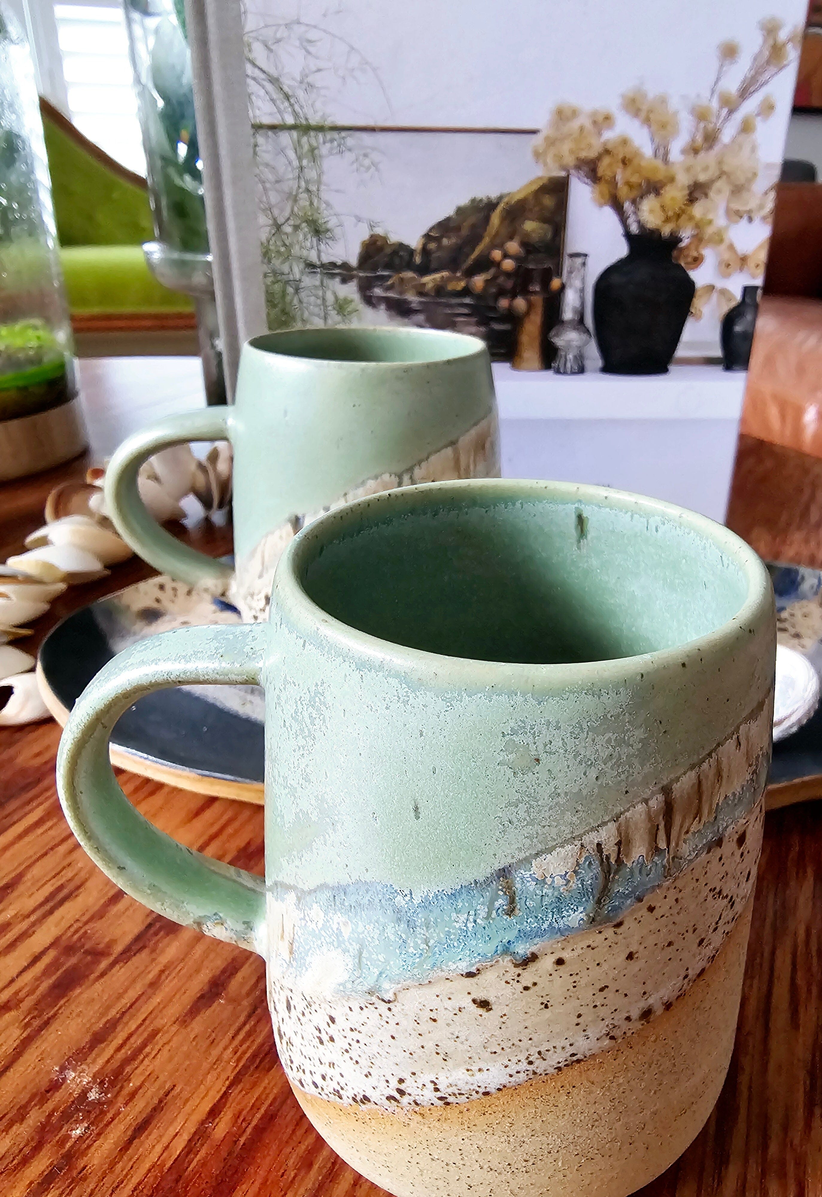 Blackwood Ceramics Handmade Mugs Ceramics Blackwood Ceramics Sea Foam 