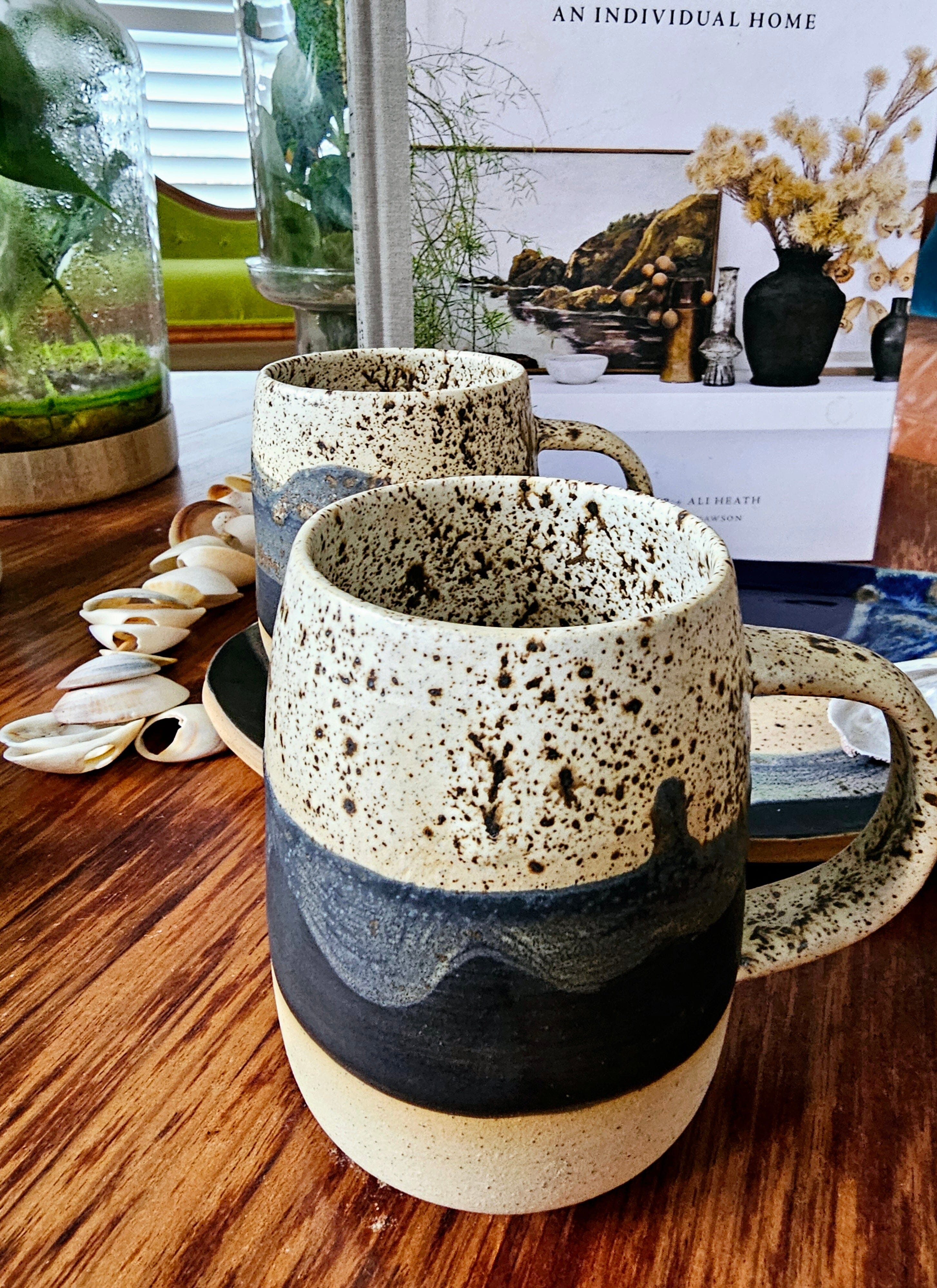 Blackwood Ceramics Handmade Mugs Ceramics Blackwood Ceramics Carbon Earth 