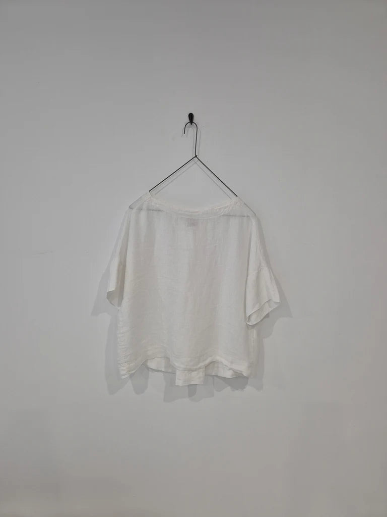 Montaigne Celine Linen Top Shirts & Tops Etika 