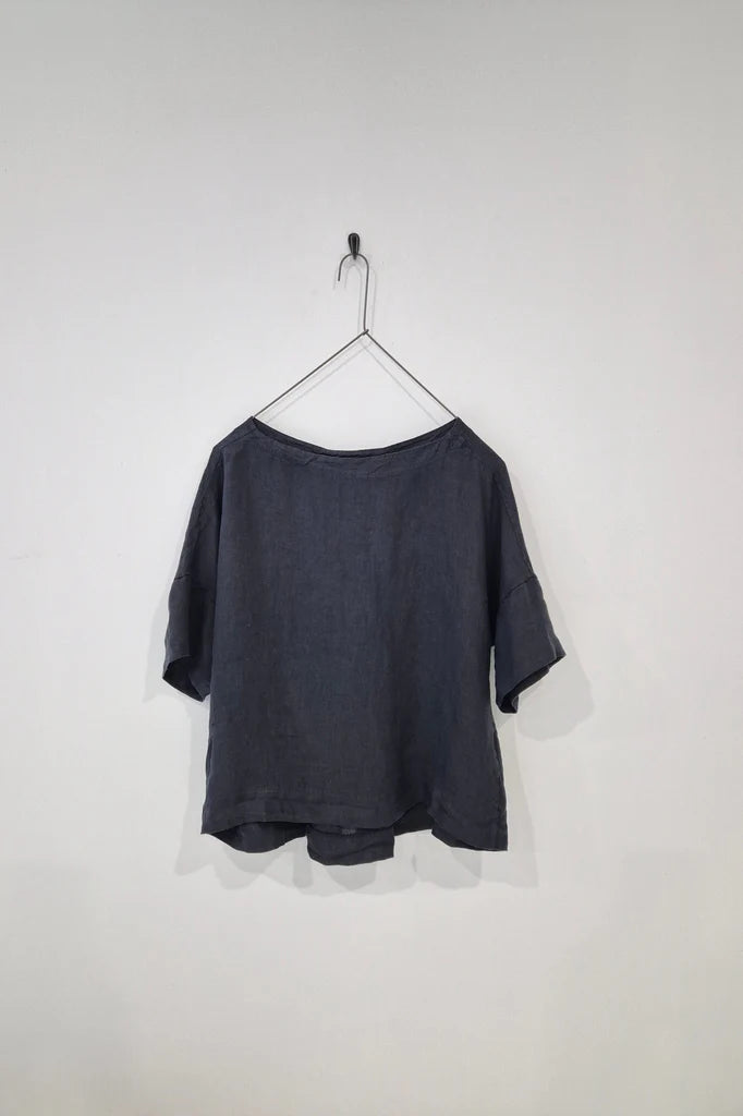 Montaigne Celine Linen Top Shirts & Tops Etika 