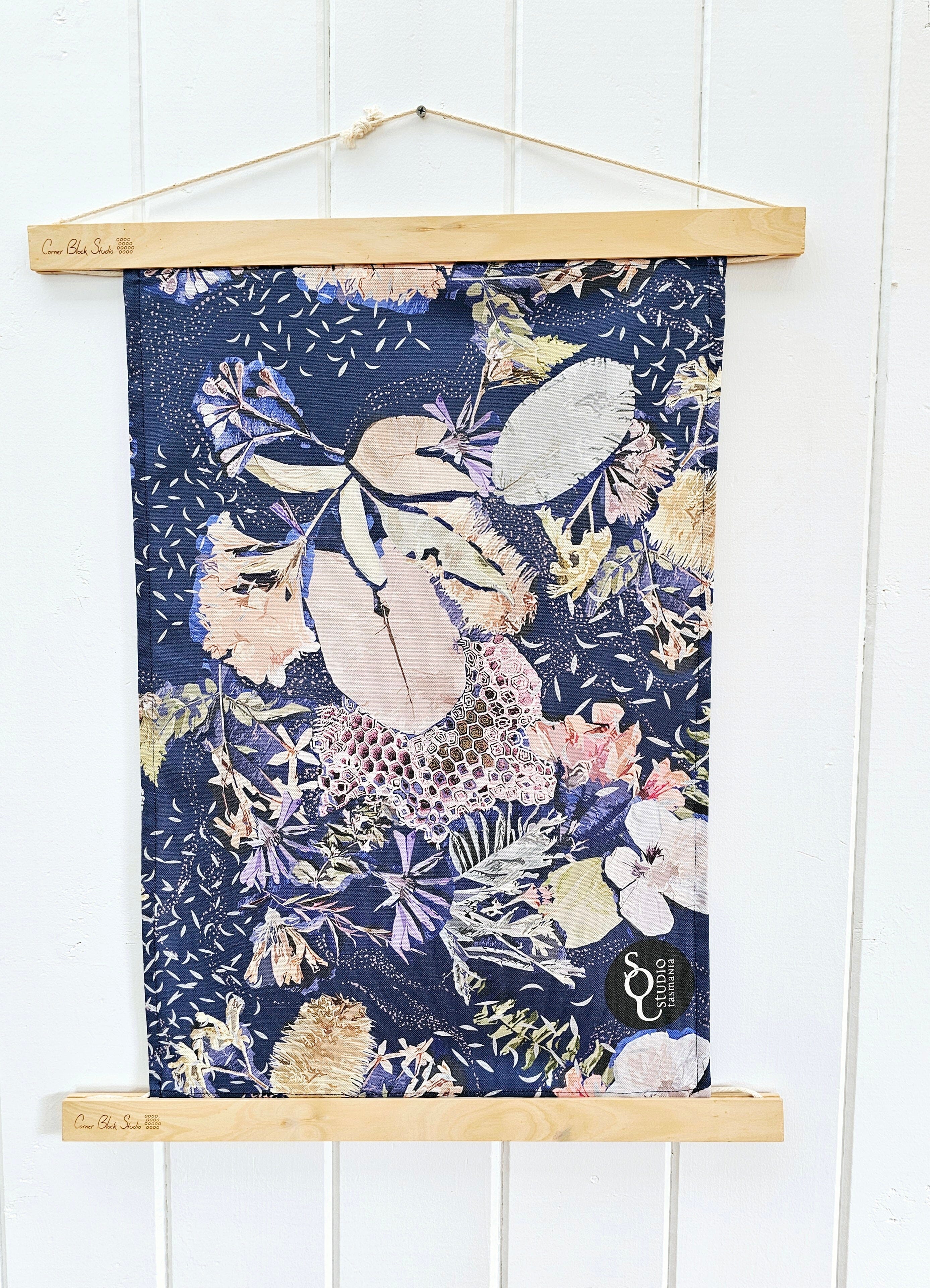 Tea Towel - No Bee No Me Tea Towel The Spotted Quoll 