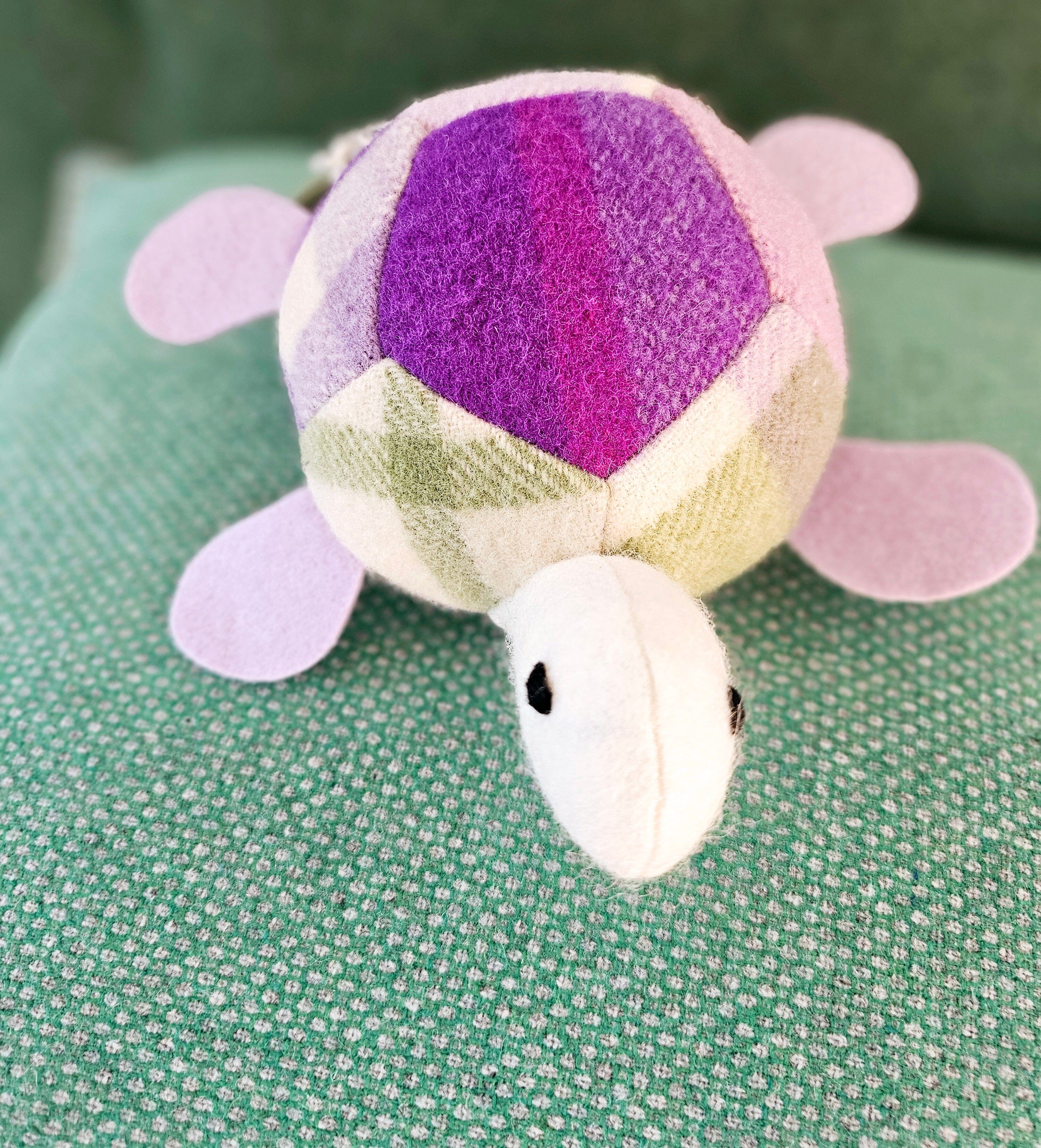 Woolie Friends by Sixpence soft toy Sixpence Turtle Shelly 