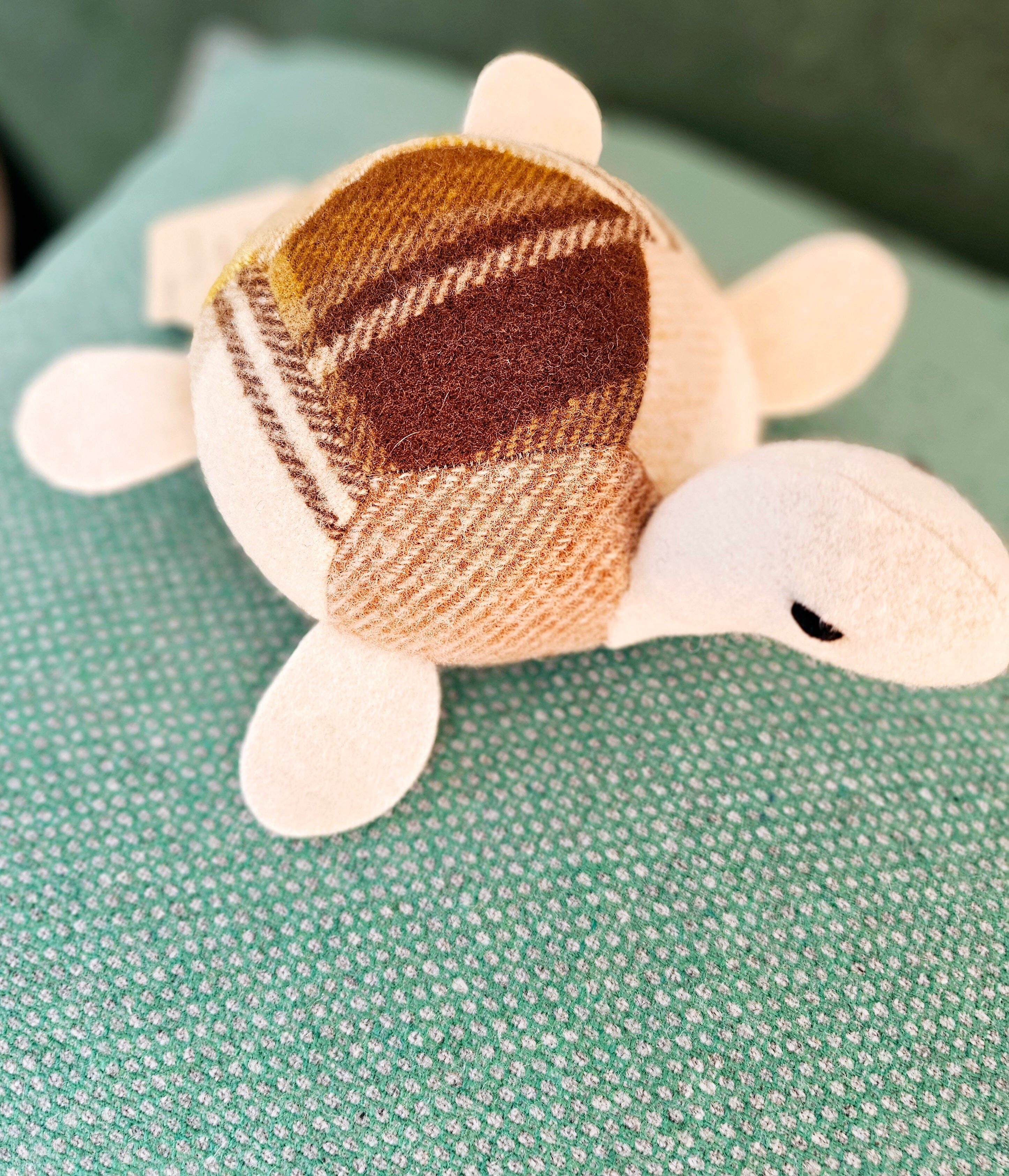 Woolie Friends by Sixpence soft toy Sixpence Turtle Seymour 