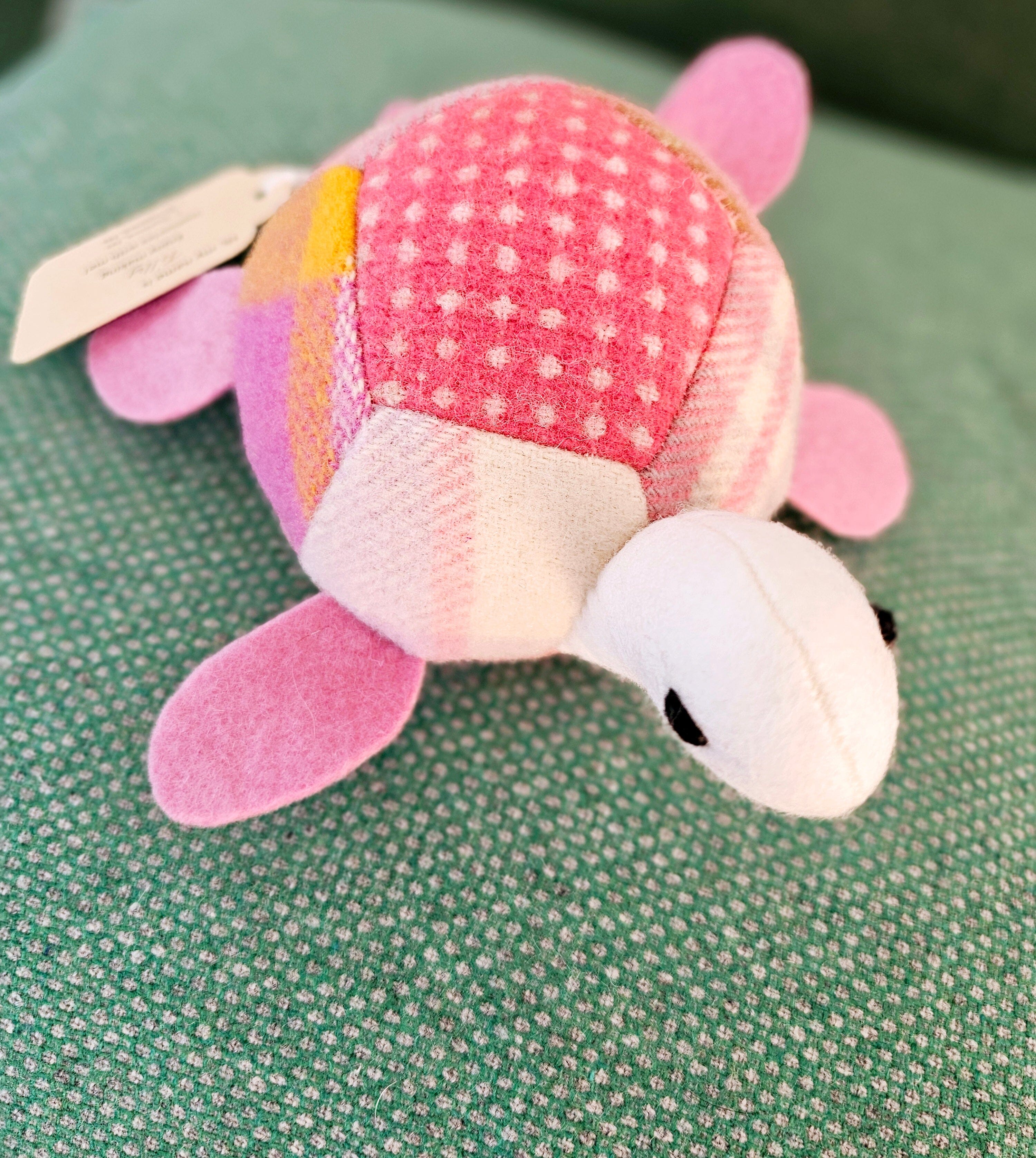 Woolie Friends by Sixpence soft toy Sixpence Turtle Tilly 