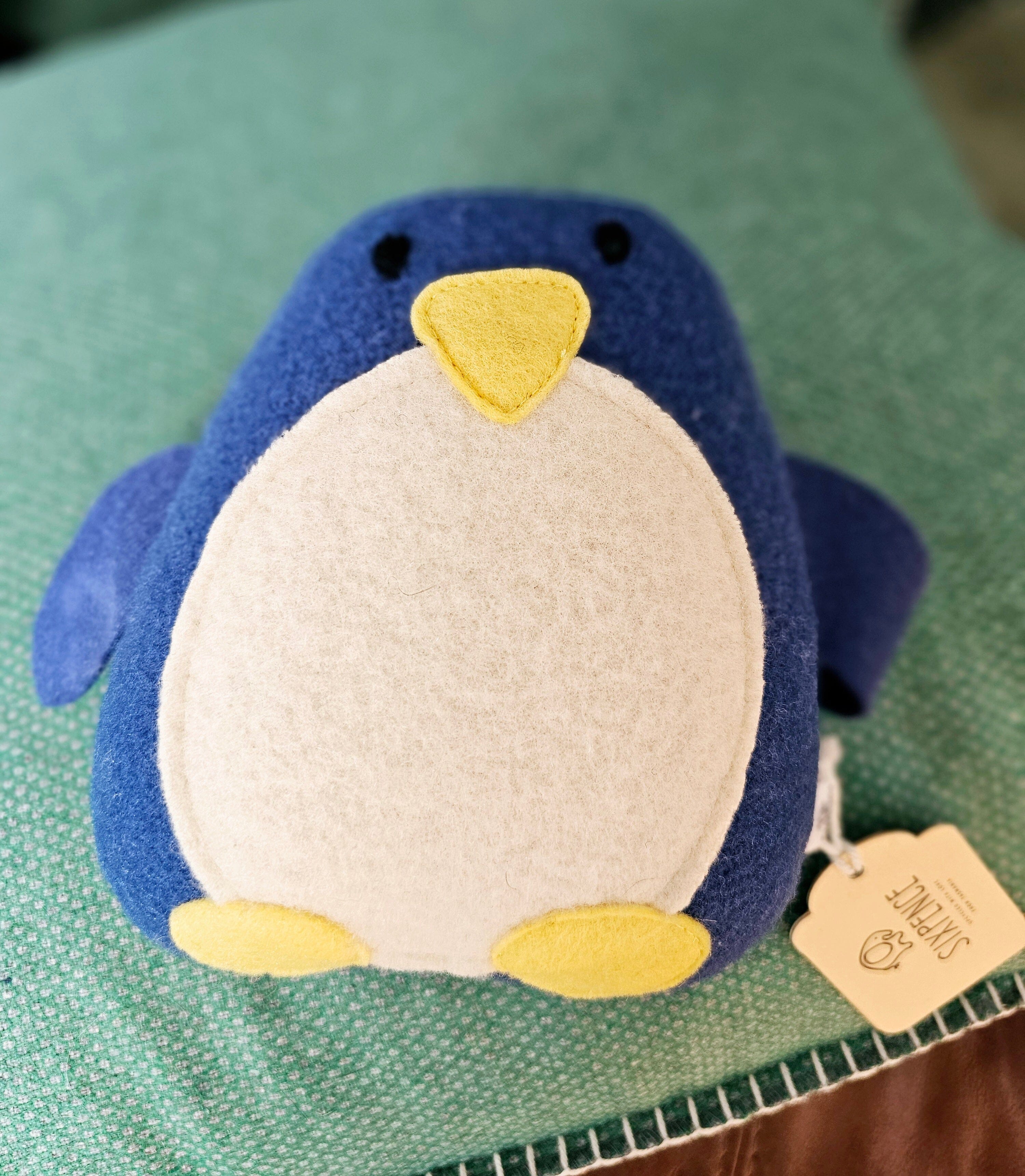 Woolie Friends by Sixpence soft toy Sixpence Penguins (Percy & Flip) 