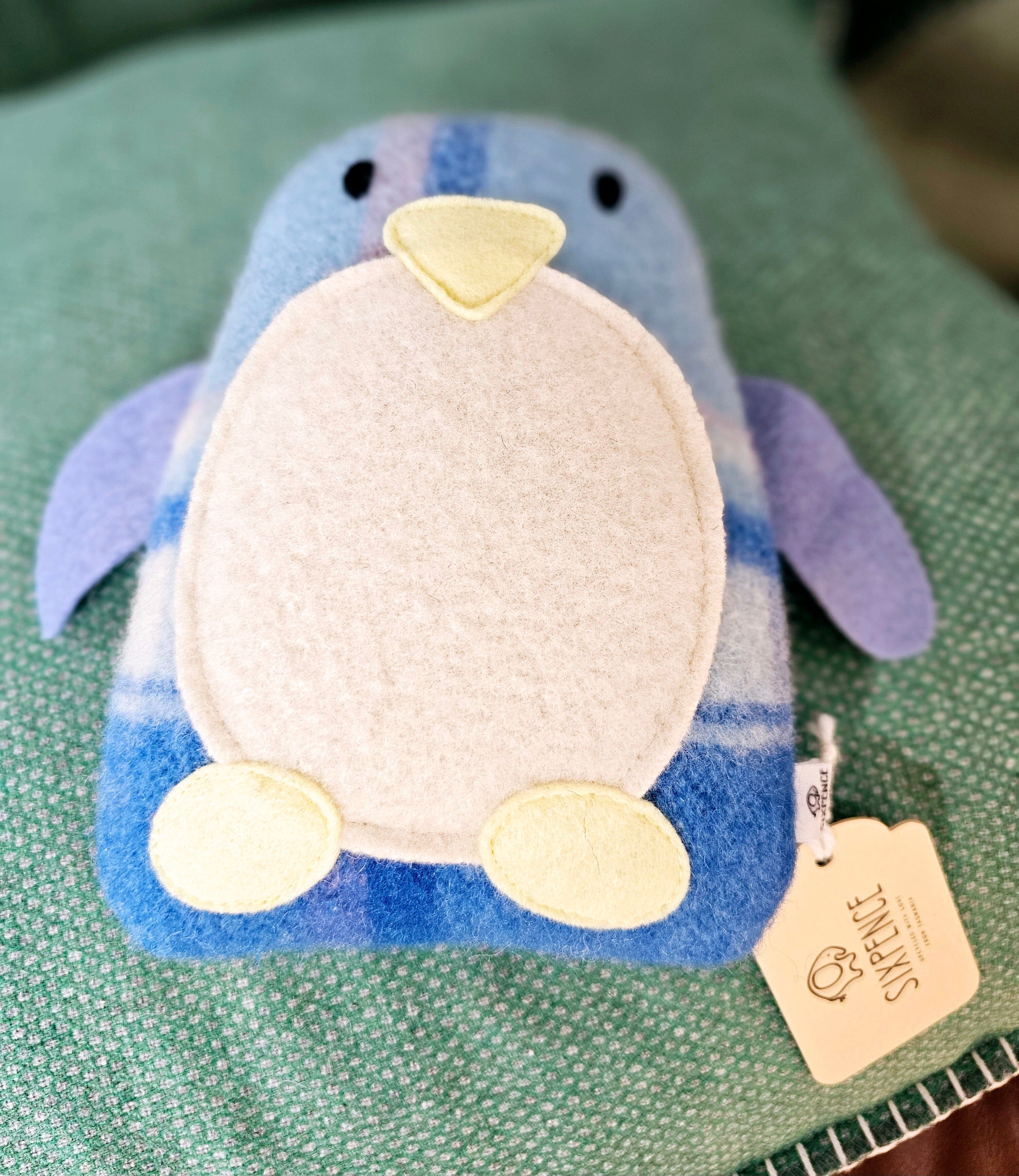 Woolie Friends by Sixpence soft toy Sixpence Penguins (Patty & Polly) 