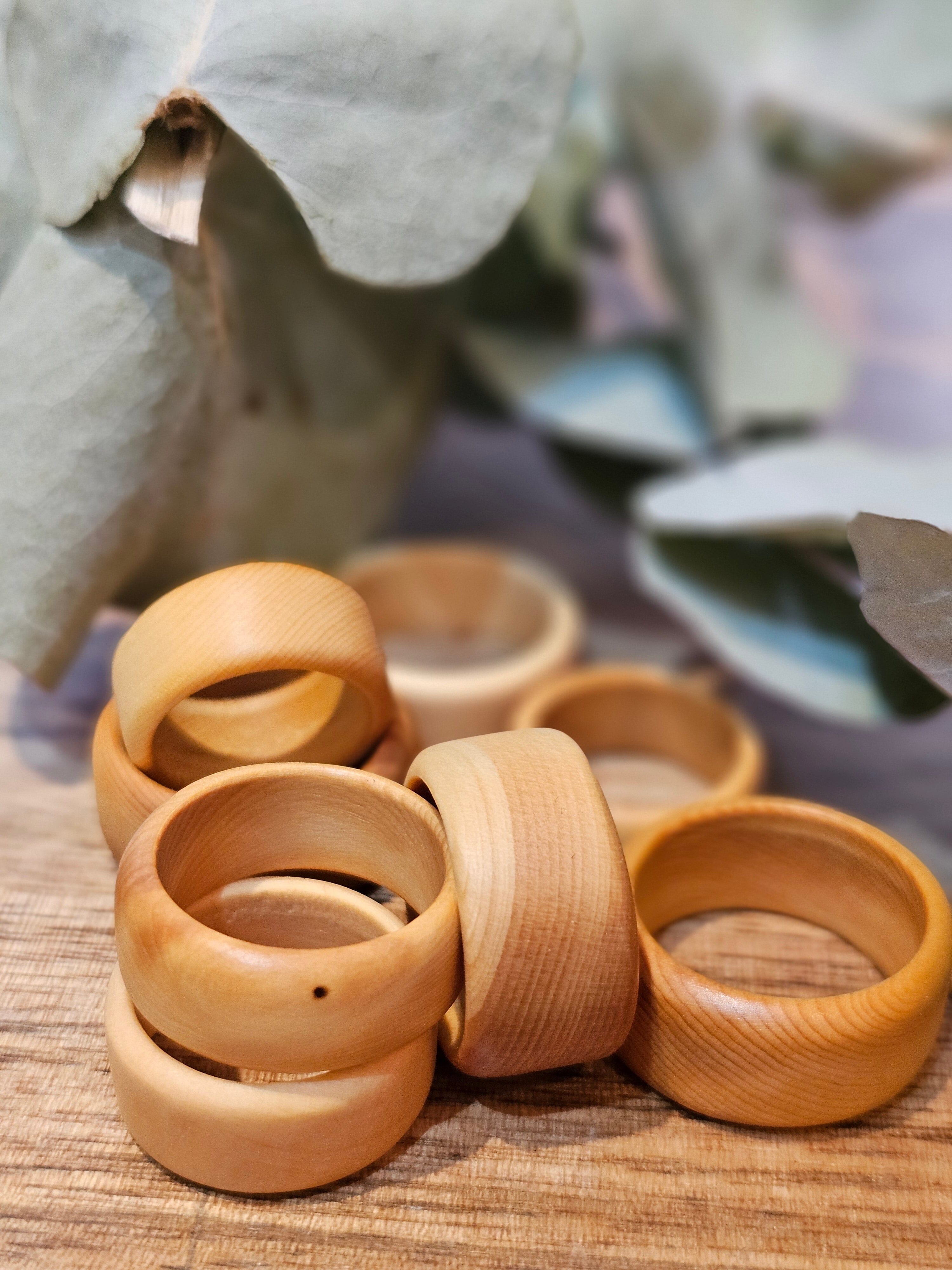 Tasmanian Timber Jewellery - Kate O'Farrell Design Bangle Kate O' Farrell Rings (Huon Pine) 