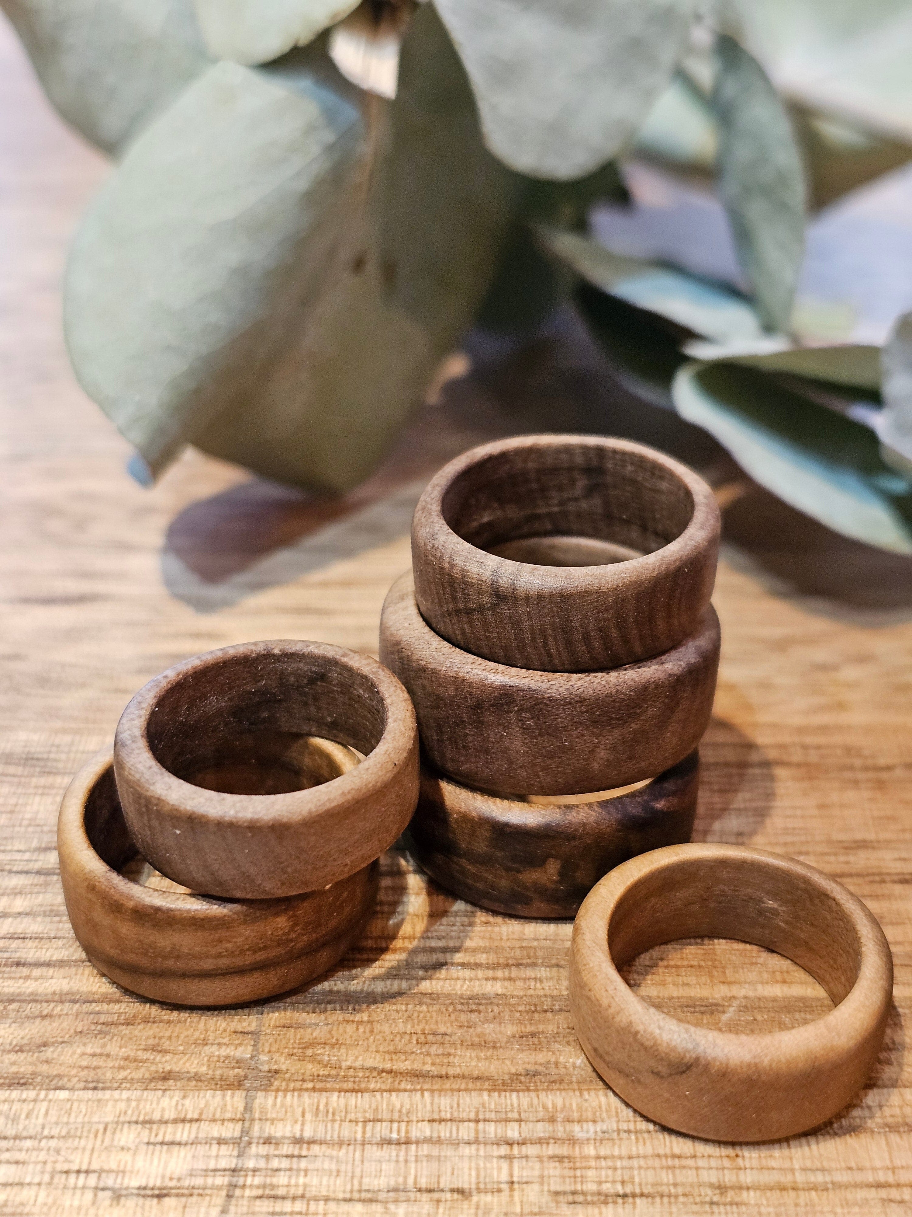 Tasmanian Timber Jewellery - Kate O'Farrell Design Bangle Kate O' Farrell Rings (Sassafras) 