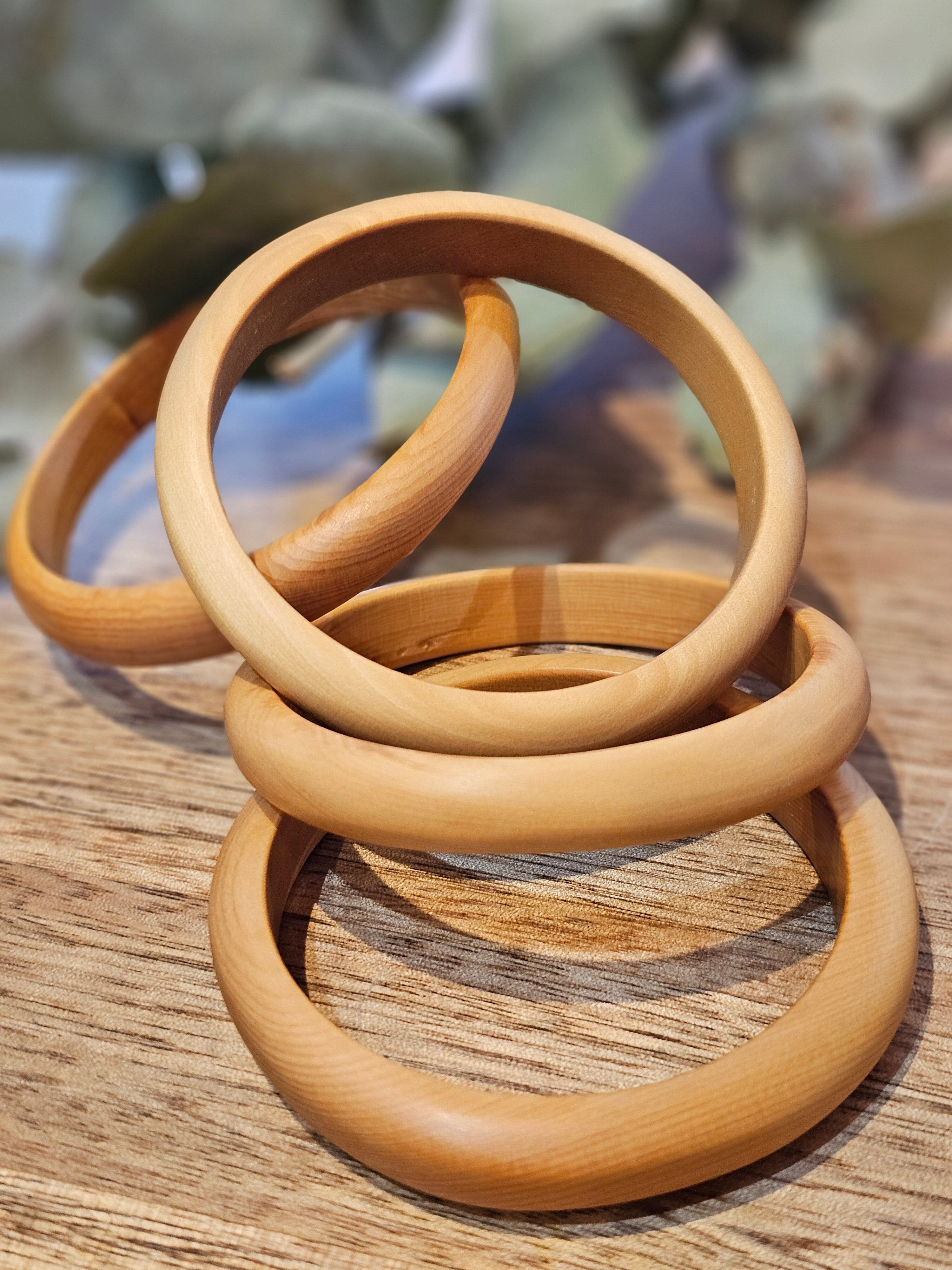 Tasmanian Timber Jewellery - Kate O'Farrell Design Bangle Kate O' Farrell Bangle Skinny (Huon Pine) 