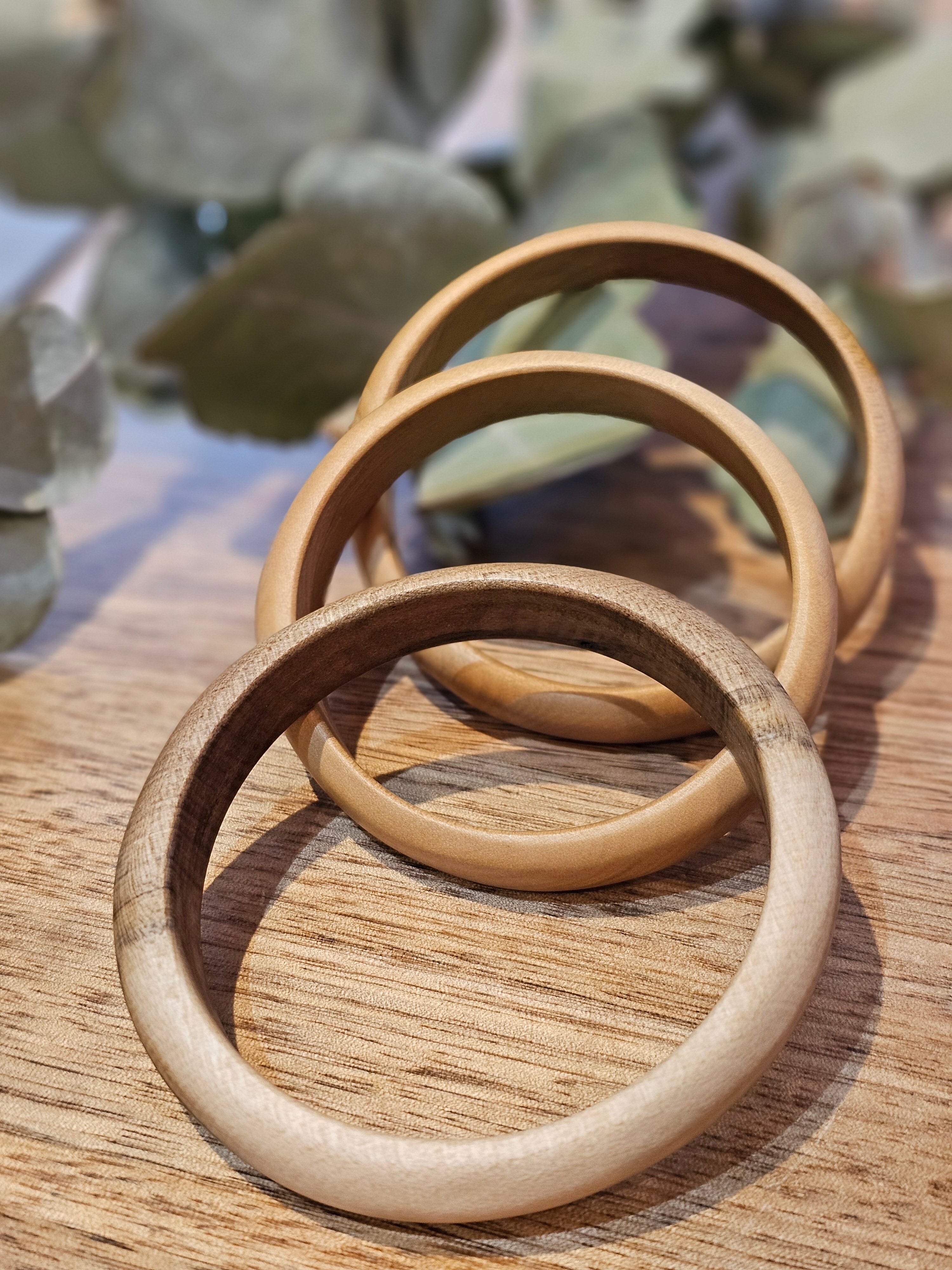 Tasmanian Timber Jewellery - Kate O'Farrell Design Bangle Kate O' Farrell Bangle Skinny (Sassafras) 