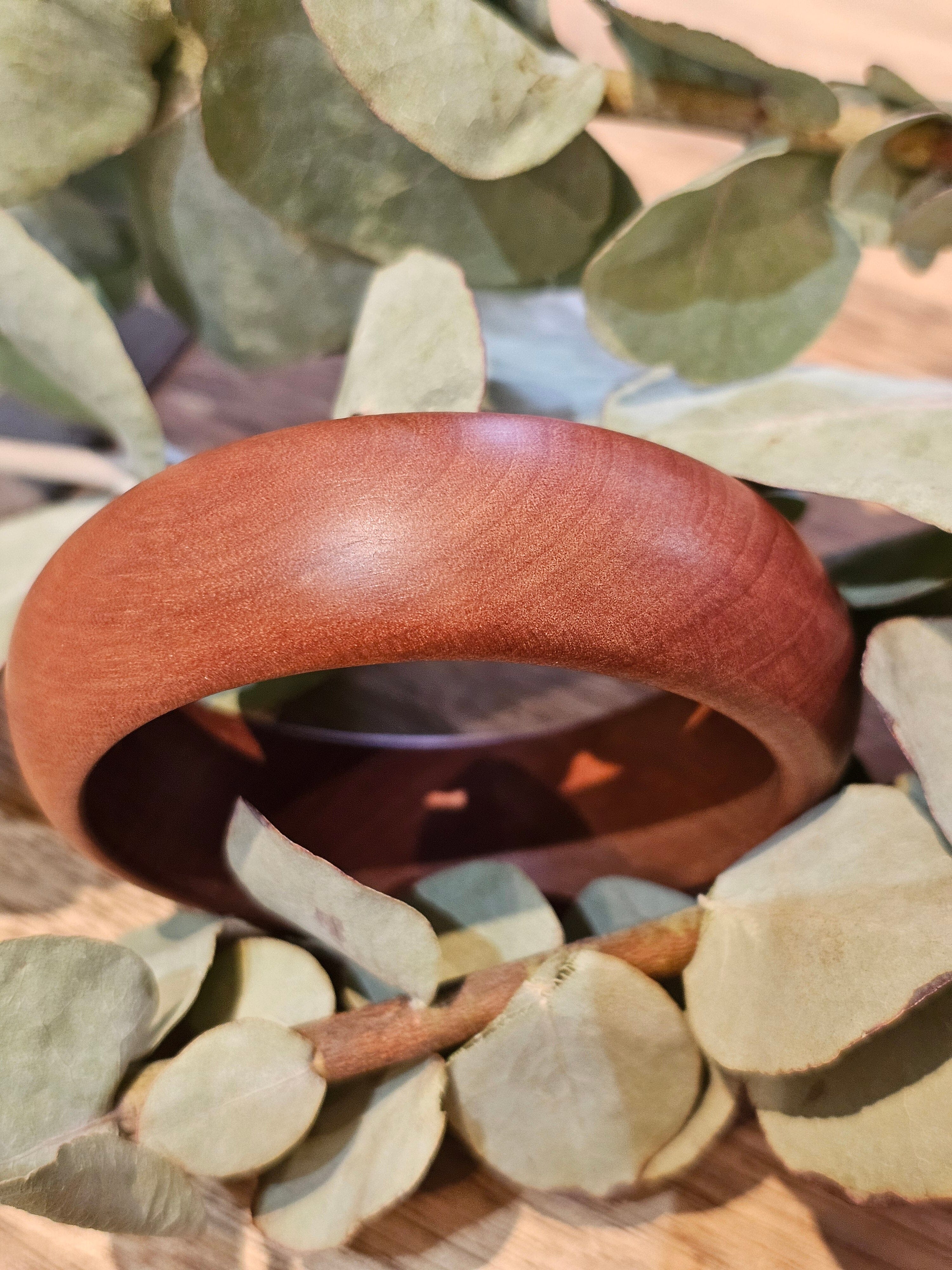 Tasmanian Timber Jewellery - Kate O'Farrell Design Bangle Kate O' Farrell Bangle Chunky (Myrtle) 