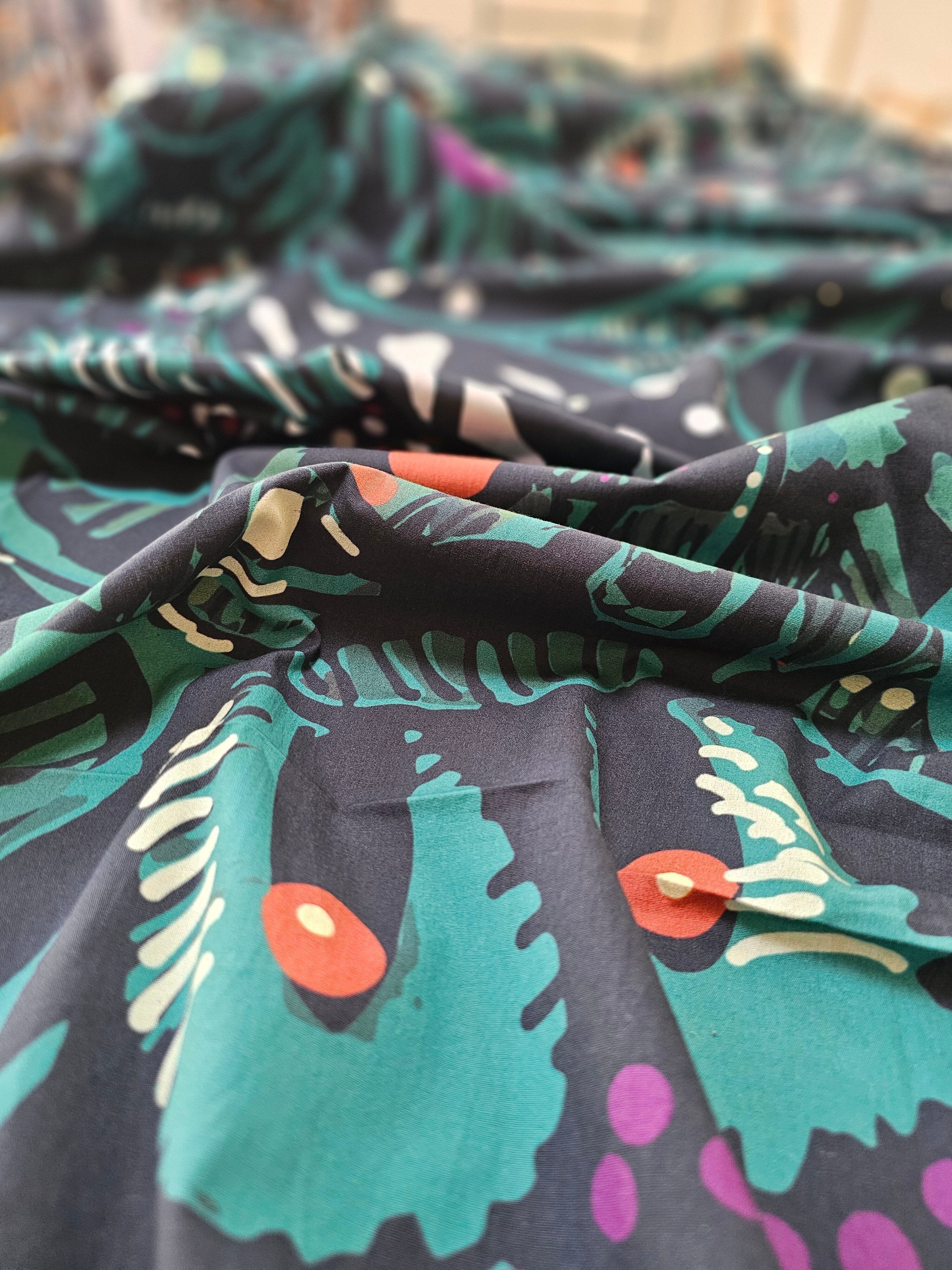 Fabric Organic Cotton Poplin by the metre fabric The Spotted Quoll Studio 