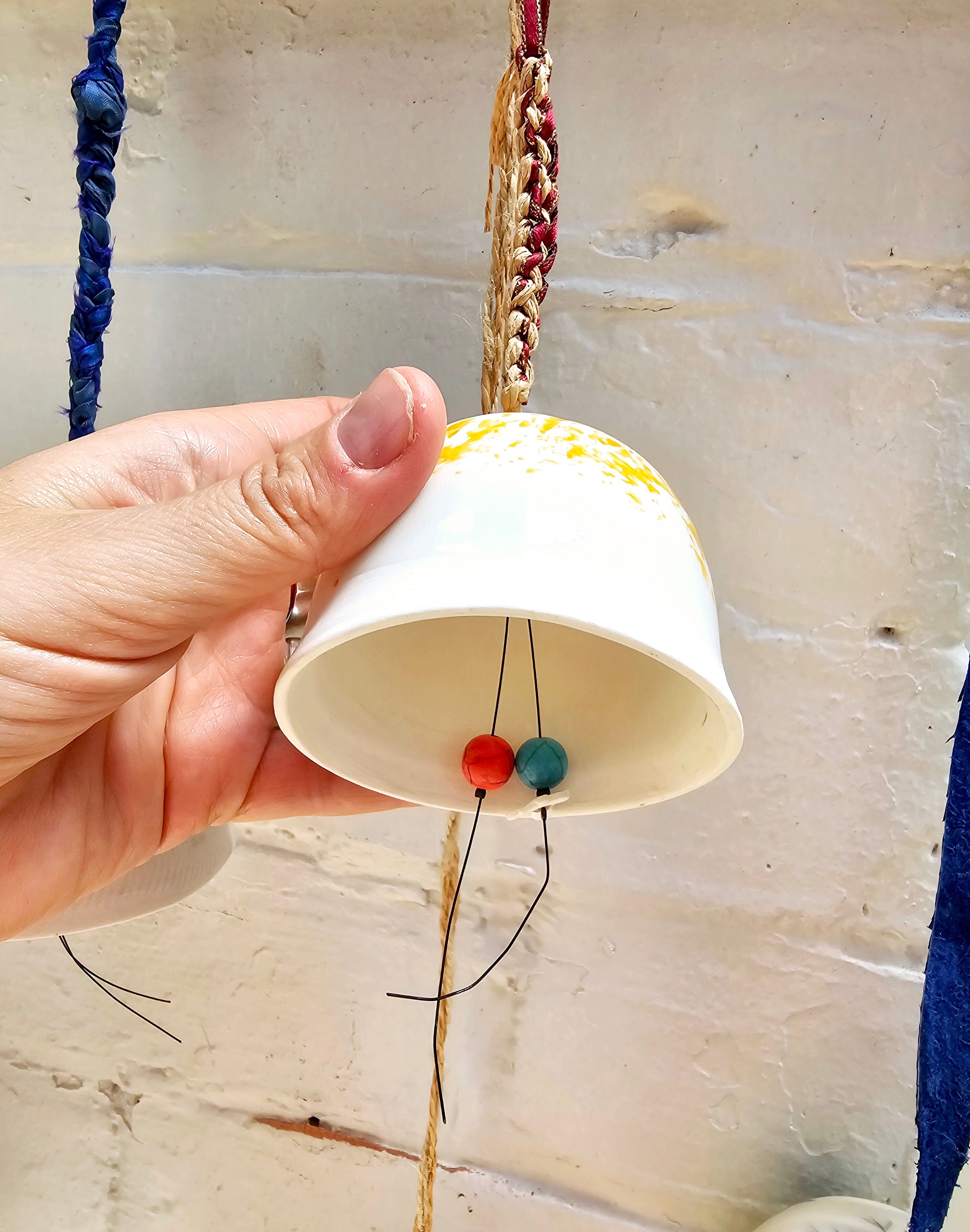 Arny Gyda Porcelain Bells - Tasmania ceramics Arny Gyda 