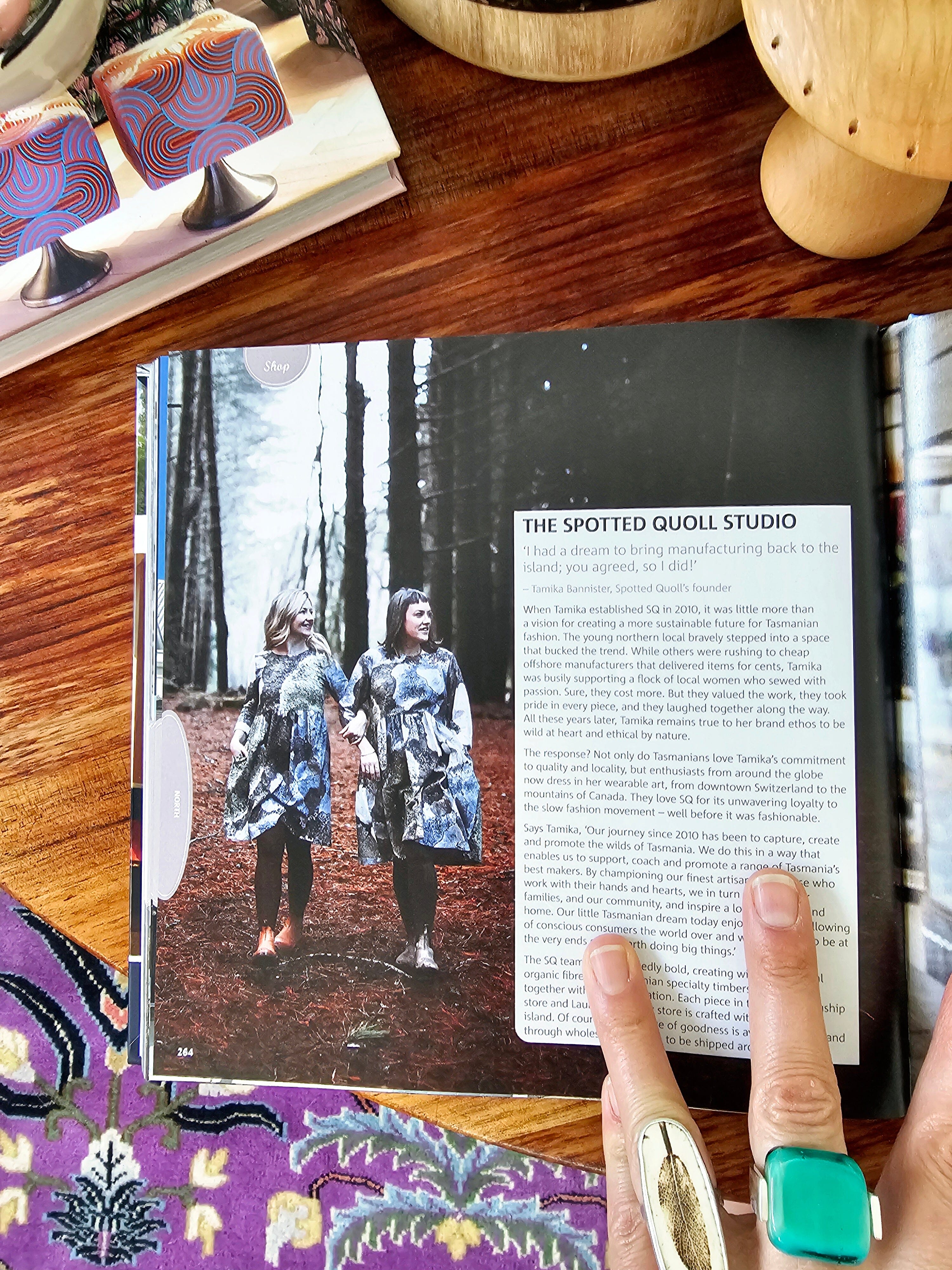 Tailored Tasmania - What The Locals Love book The Spotted Quoll 