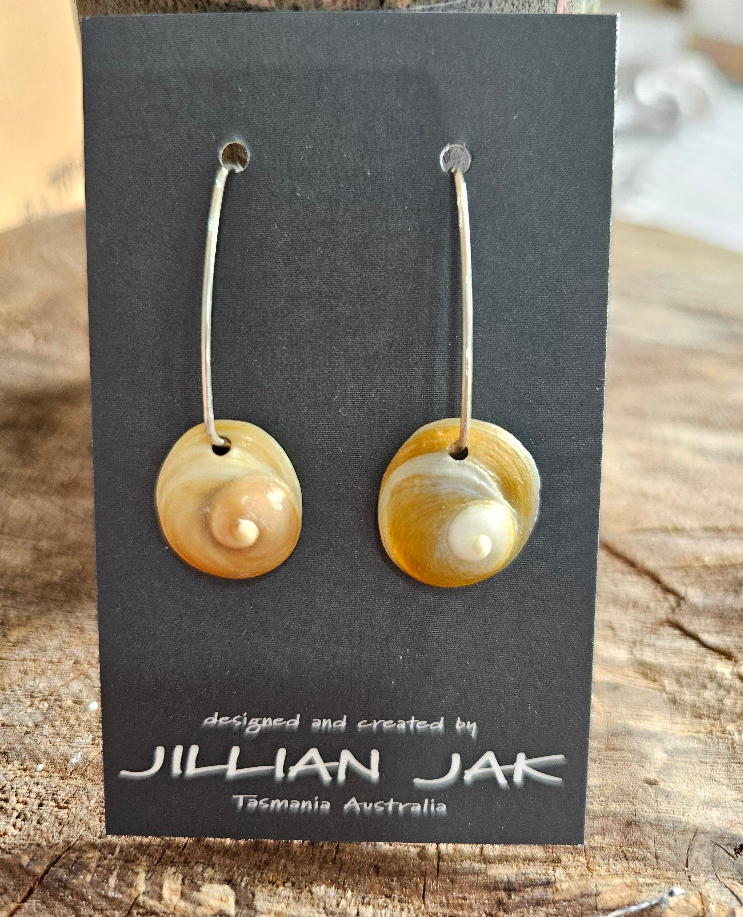 Oceans - Jillian Jak (Copy) Earrings Jillian Jak Tiny Shell 