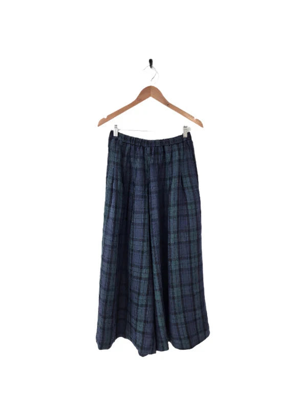 Montaigne Freya French Linen Tartan Pants Pants Etika 