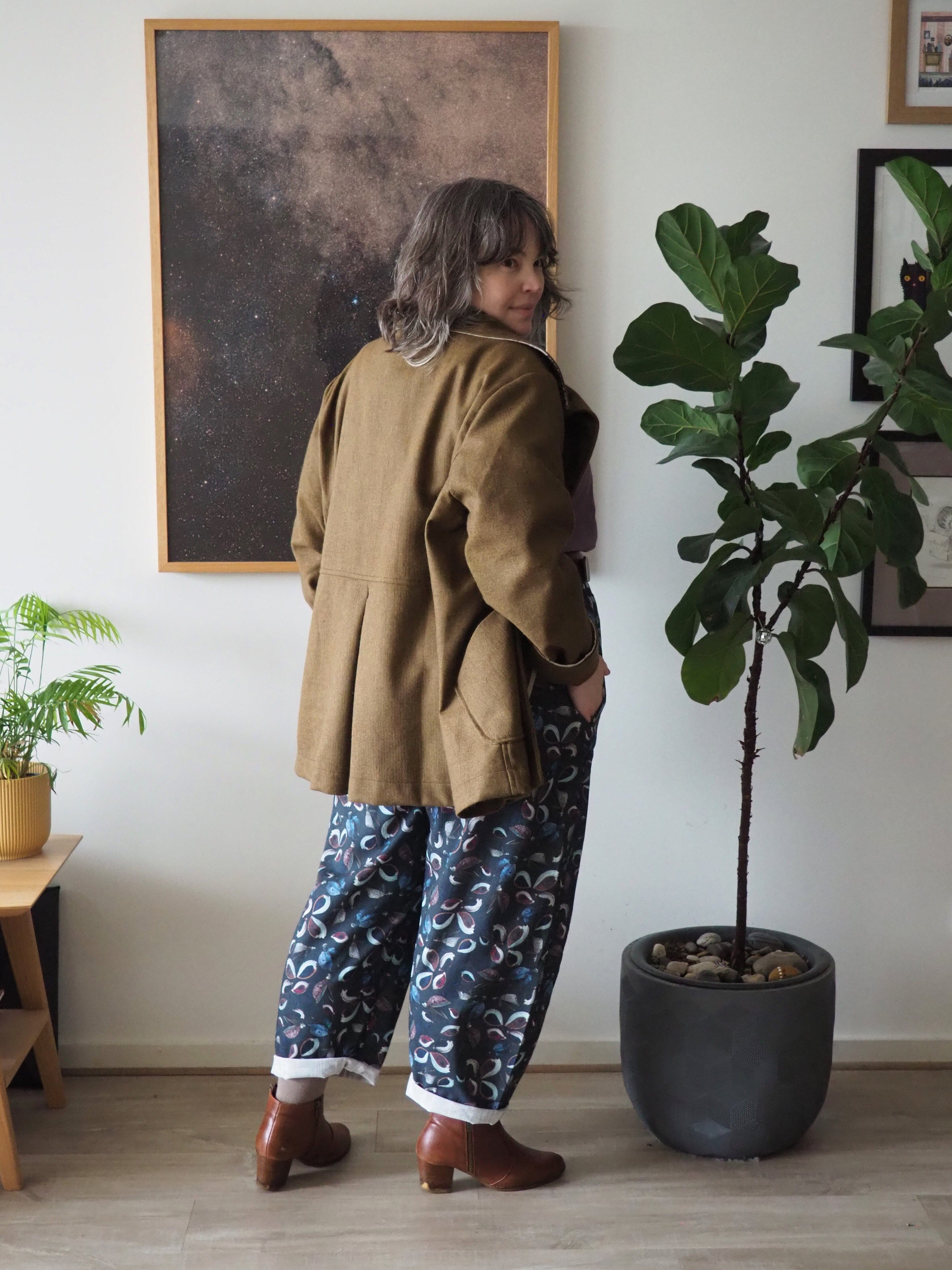 Boss Pant Linen/Hemp - Seed Pods Pants The Spotted Quoll 