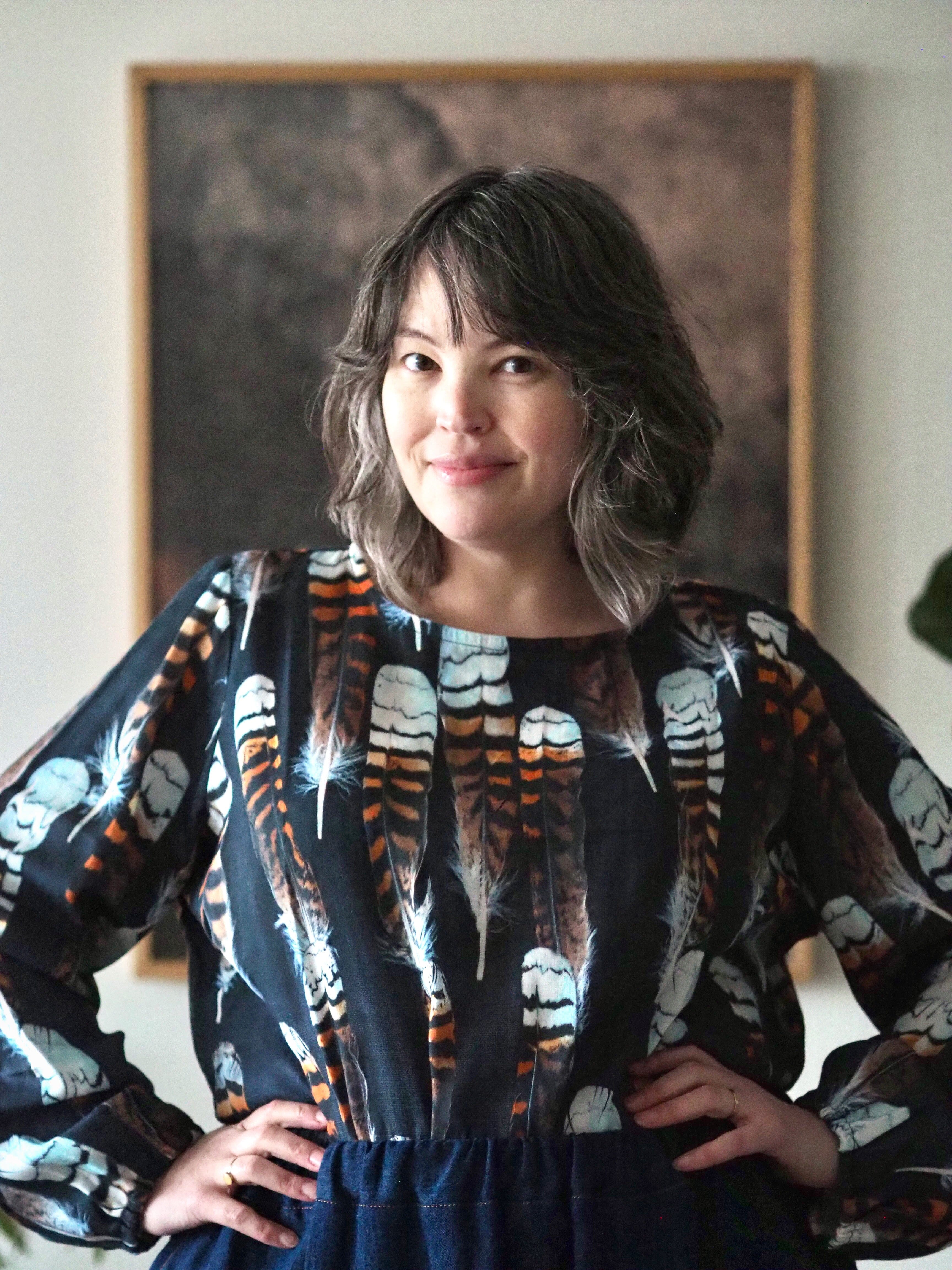 SQ Sewing Pattern - Lady Jane Blouse top pattern The Spotted Quoll 