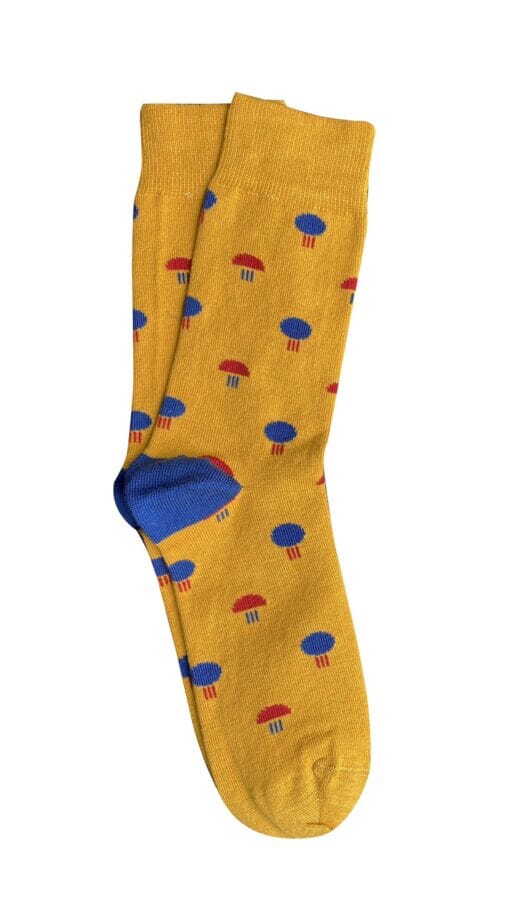 Cotton Aussie Made Socks (Sized) - Tightology socks Tightology Allegro Mustard M (W8-11)