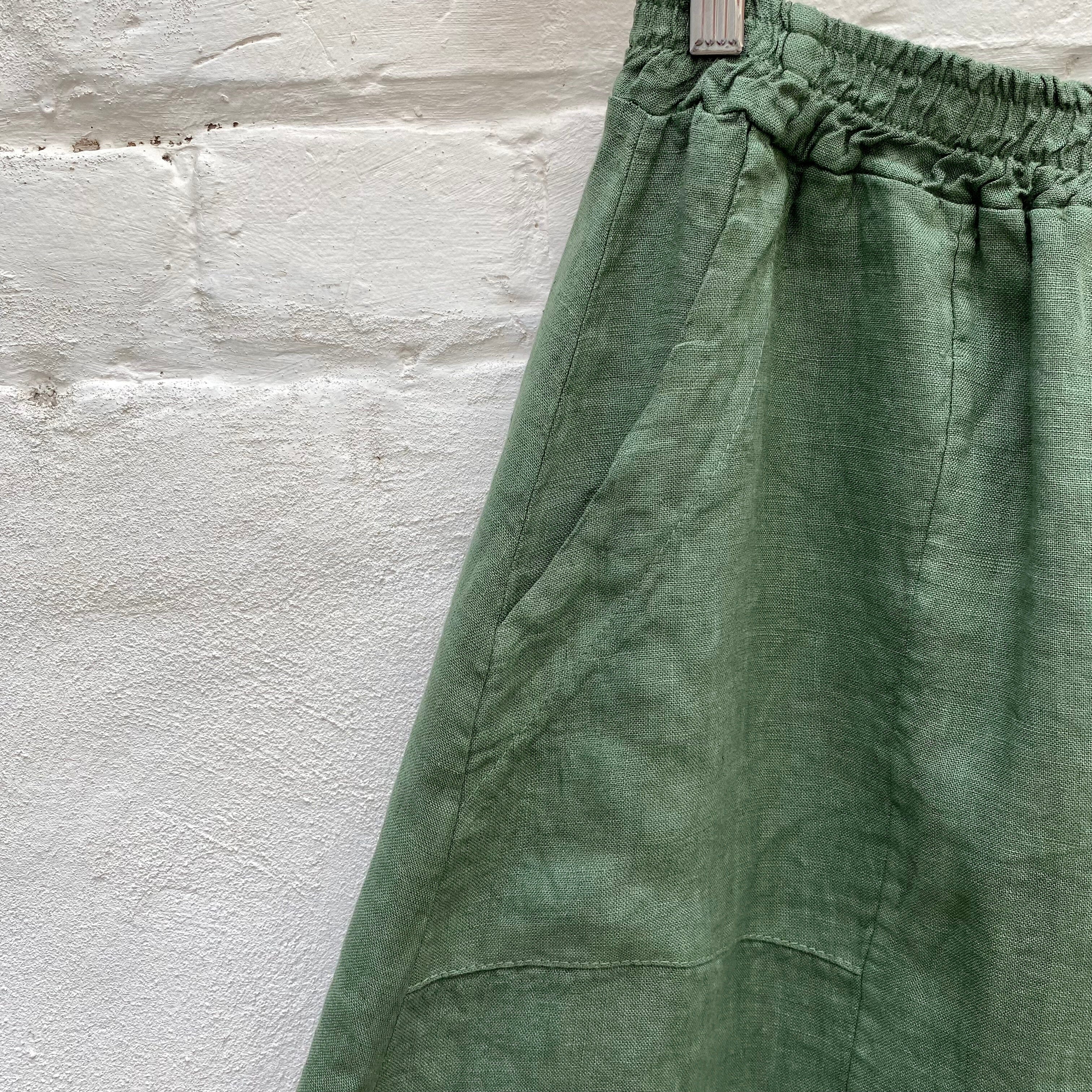 Italian Linen A-Line Skirt Skirt Etika 