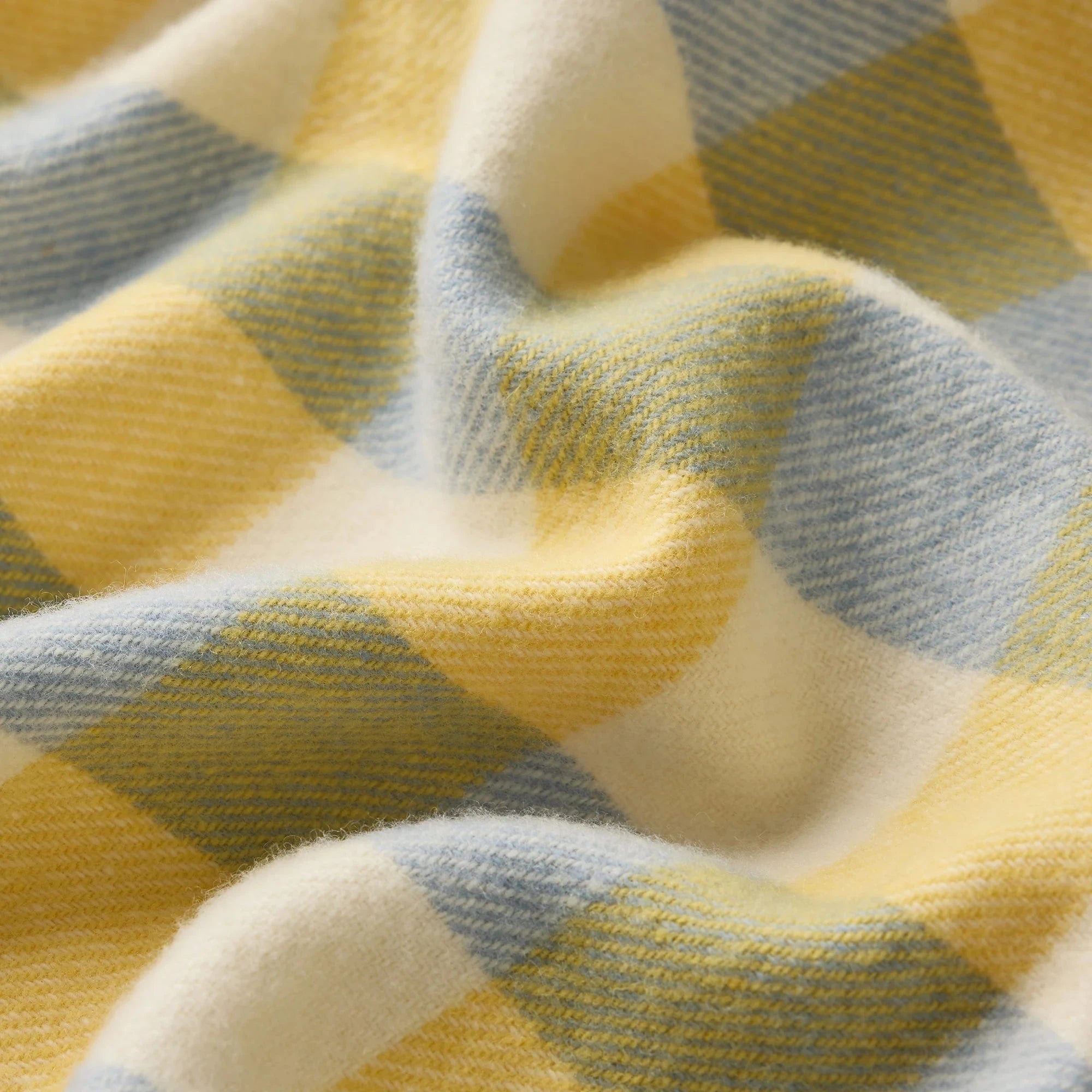 Check Baby Blanket in Bay - Waverley Mills Baby Throw Waverley Mills 
