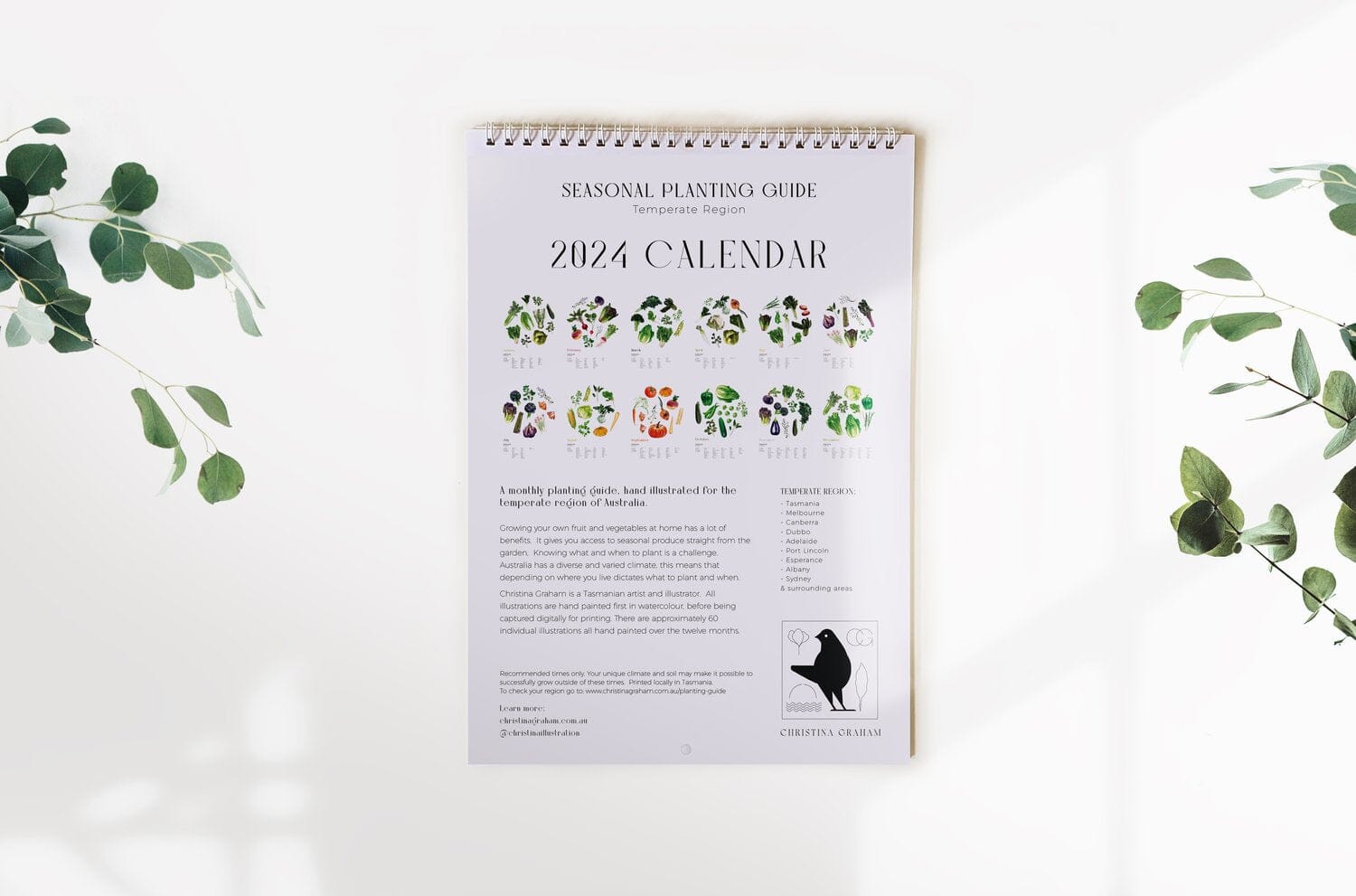 2024 Seasonal Planting Guide - Christina Graham Calendars, Organizers & Planners Christina Graham 