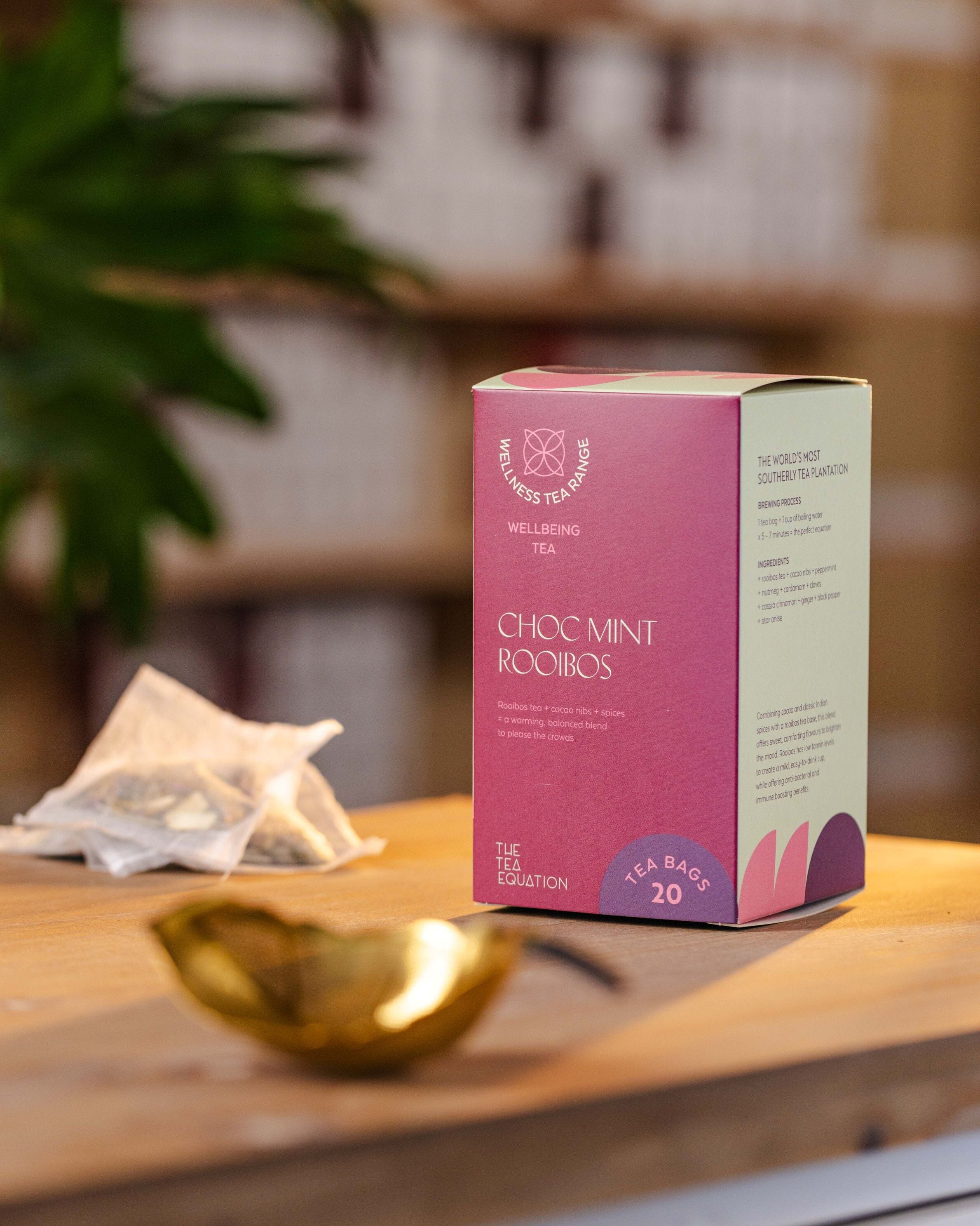 The Tea Equation - Tasmanian Teabags 20 Pack Tea Tea equation Choc Mint Rooibos 