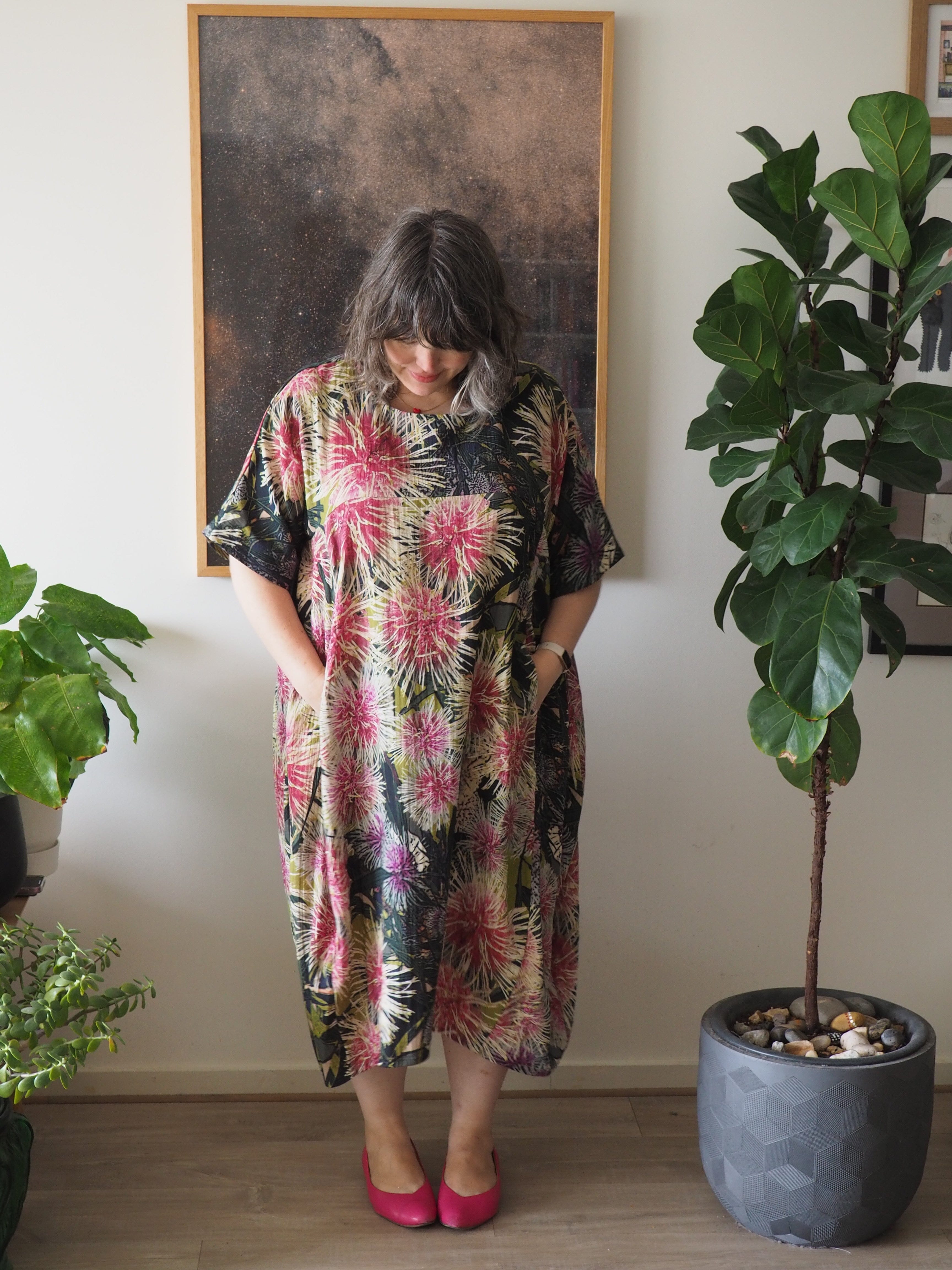 Organic Cotton Cocoon Dress