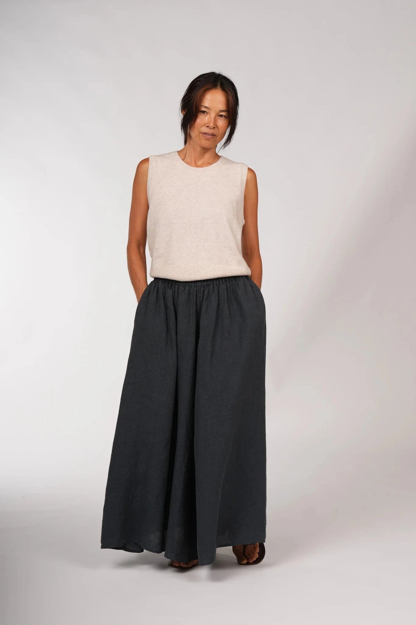 Montaigne Isla Linen Pants Pants Etika 