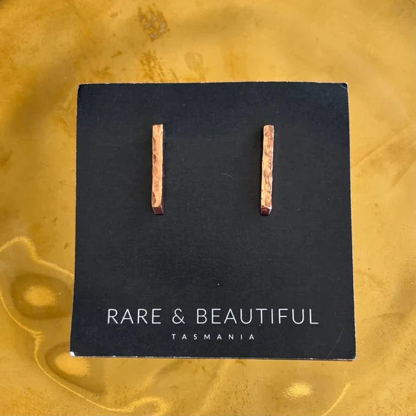 Barr Stud Earrings - Rare & Beautiful Earrings The rare and Beautiful Copper 