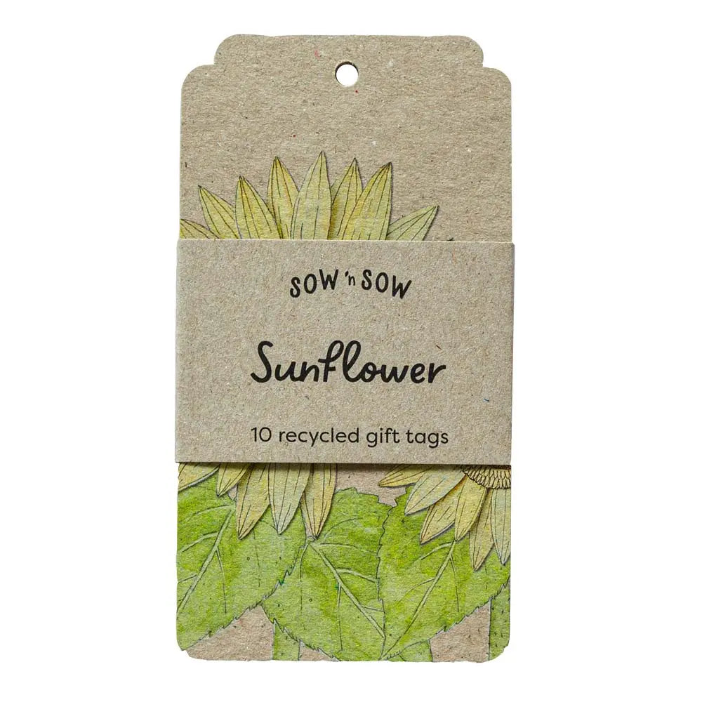 Recycled Gift Tags (10 per pack) greeting cards Sow ‘n Sow 