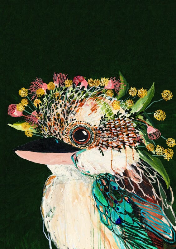 Large Framed or Unframed Art Grotti Lottie Art Art Print Grotti Lotti Griffin Unframed 