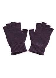 Milo Fingerless Merino Gloves - Uimi Gloves Uimi Plum 
