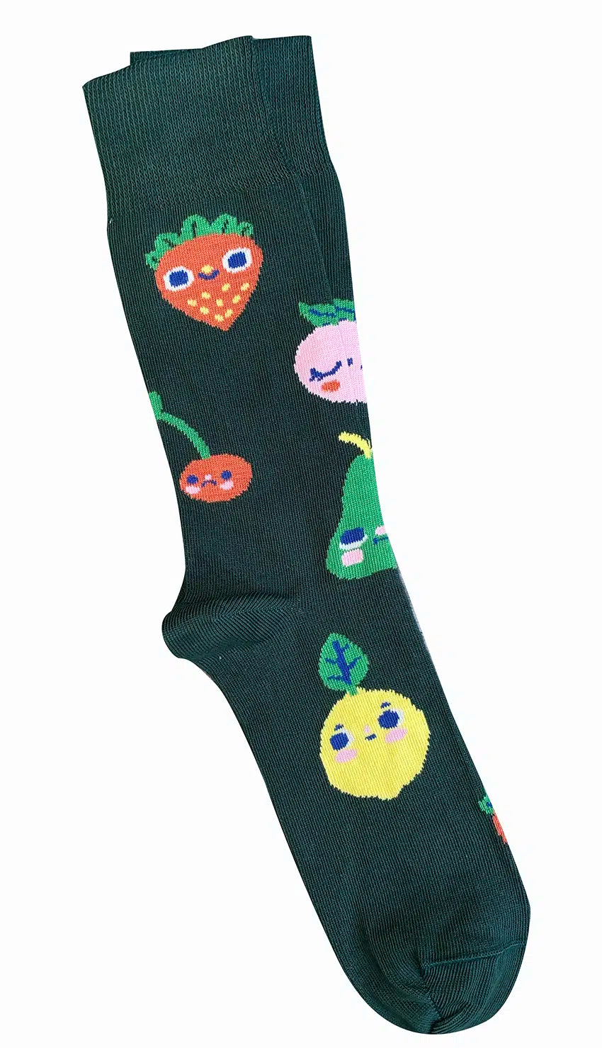 'Fruit' Cotton Socks - Tightology socks Tightology Green 