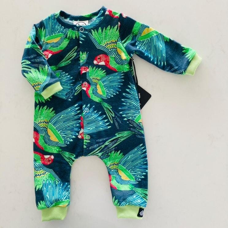 Baby Bodysuits - Worm Wear Tasmania Bodysuits Worm Wear Tasmania 000 Body Suit Eastern Rosella