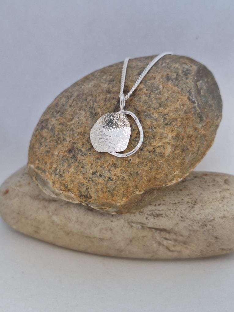 Boulder Silver Jewellery - Hulley Jewellery Jewellery Hulley Jewellery Boulder Necklace Small 