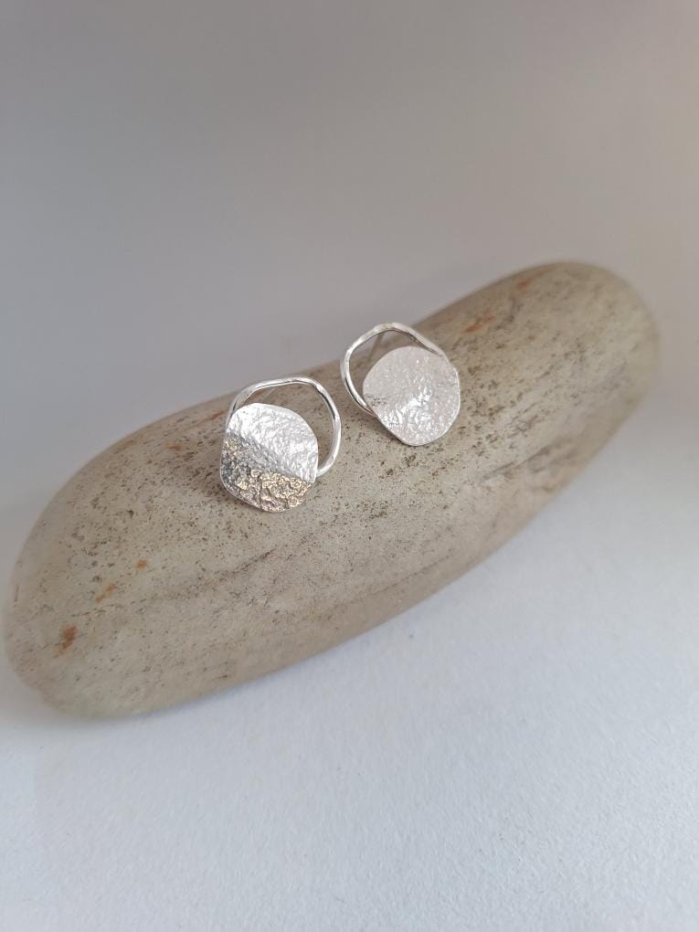 Boulder Silver Jewellery - Hulley Jewellery Jewellery Hulley Jewellery Boulder Studs 