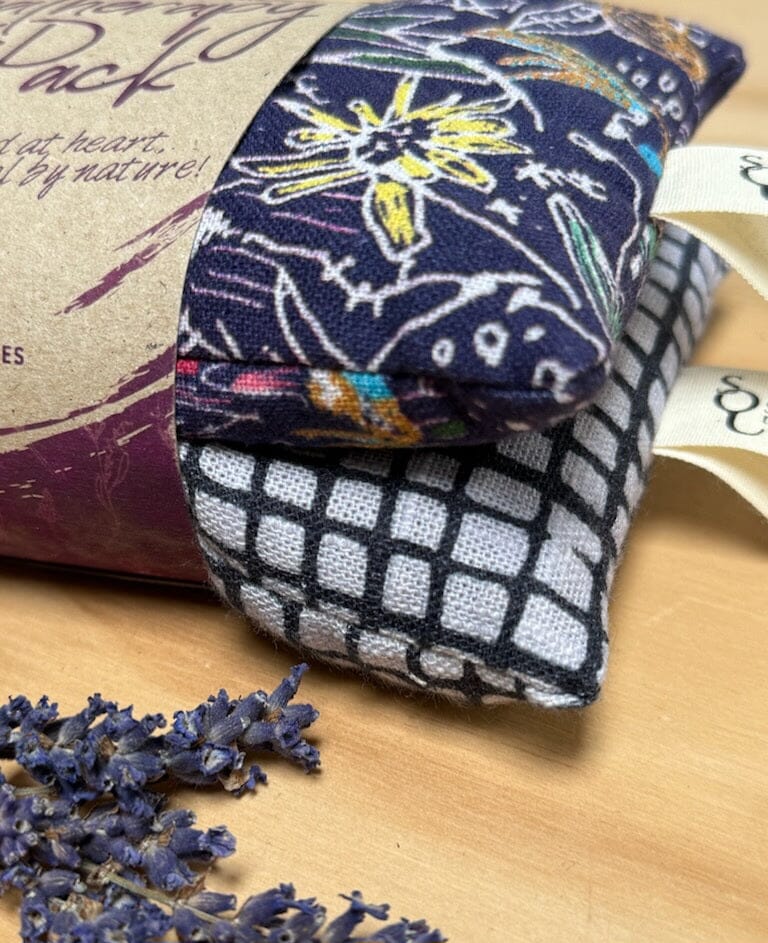 Aromatherapy Heat/Cold pack - Lupin & Lavender Heating Pads The Spotted Quoll 