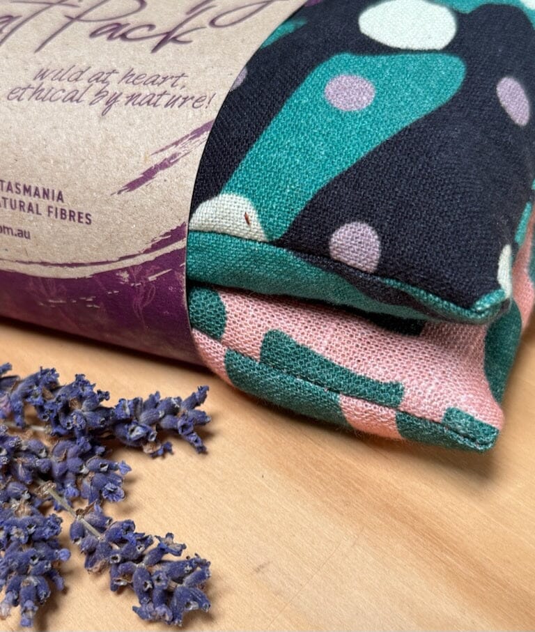 Aromatherapy Heat/Cold pack - Lupin & Lavender Heating Pads The Spotted Quoll 