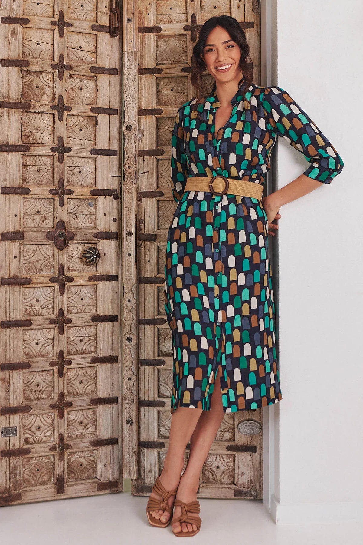 Green 2025 sunday dress