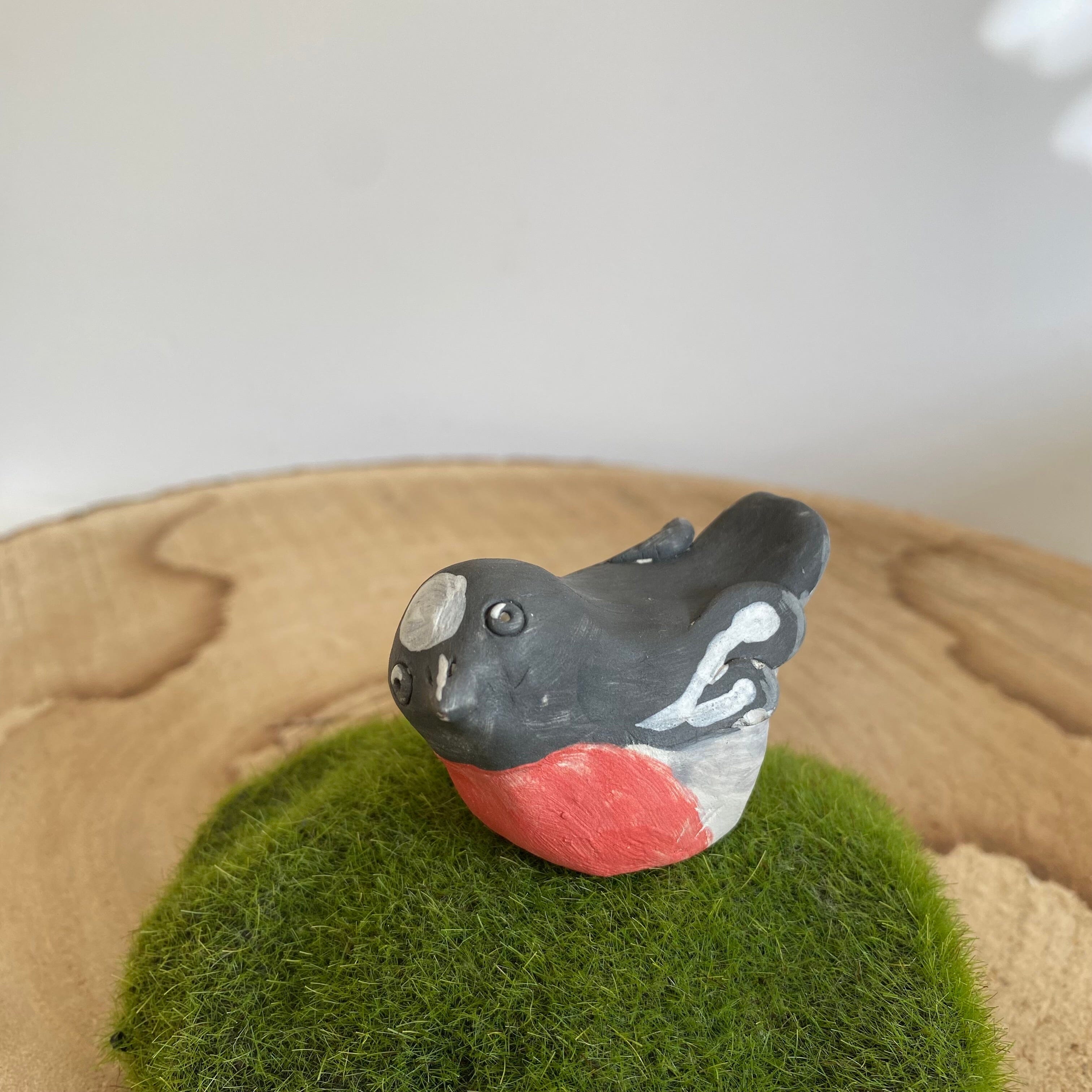 Ceramic Birds by Ilana Bea Designs Ceramic Sculpture Ilana Bea Designs Scarlet Robin 