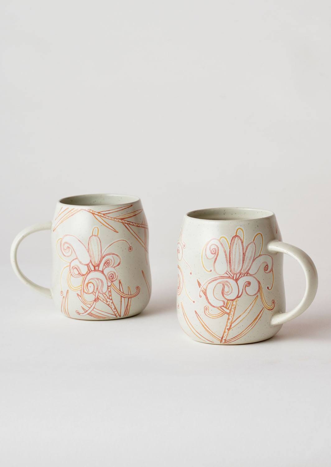 Everyday Mug Set Banksia - Angus and Celeste Mug angus and Celeste Grevillea 
