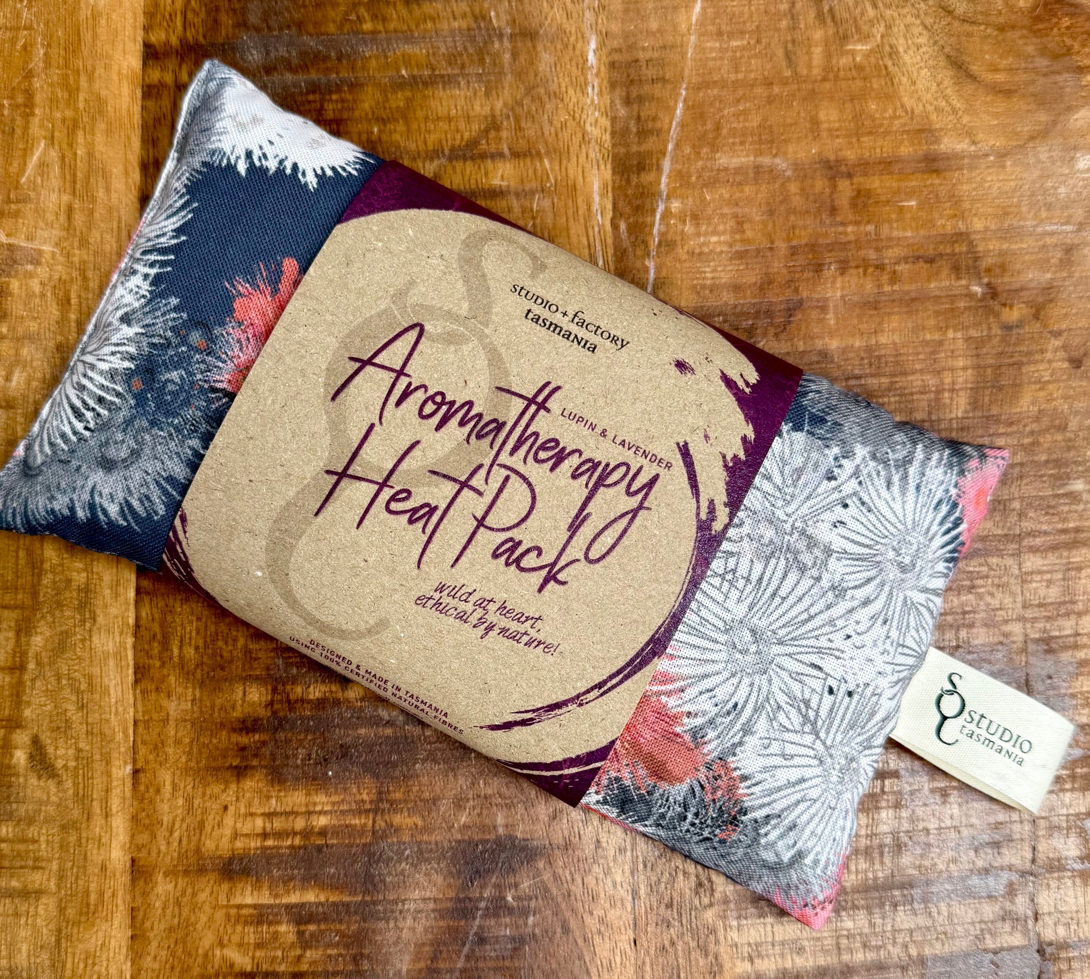 Aromatherapy Heat/Cold pack - Lupin & Lavender Heating Pads The Spotted Quoll Single Small Bush Confetti 