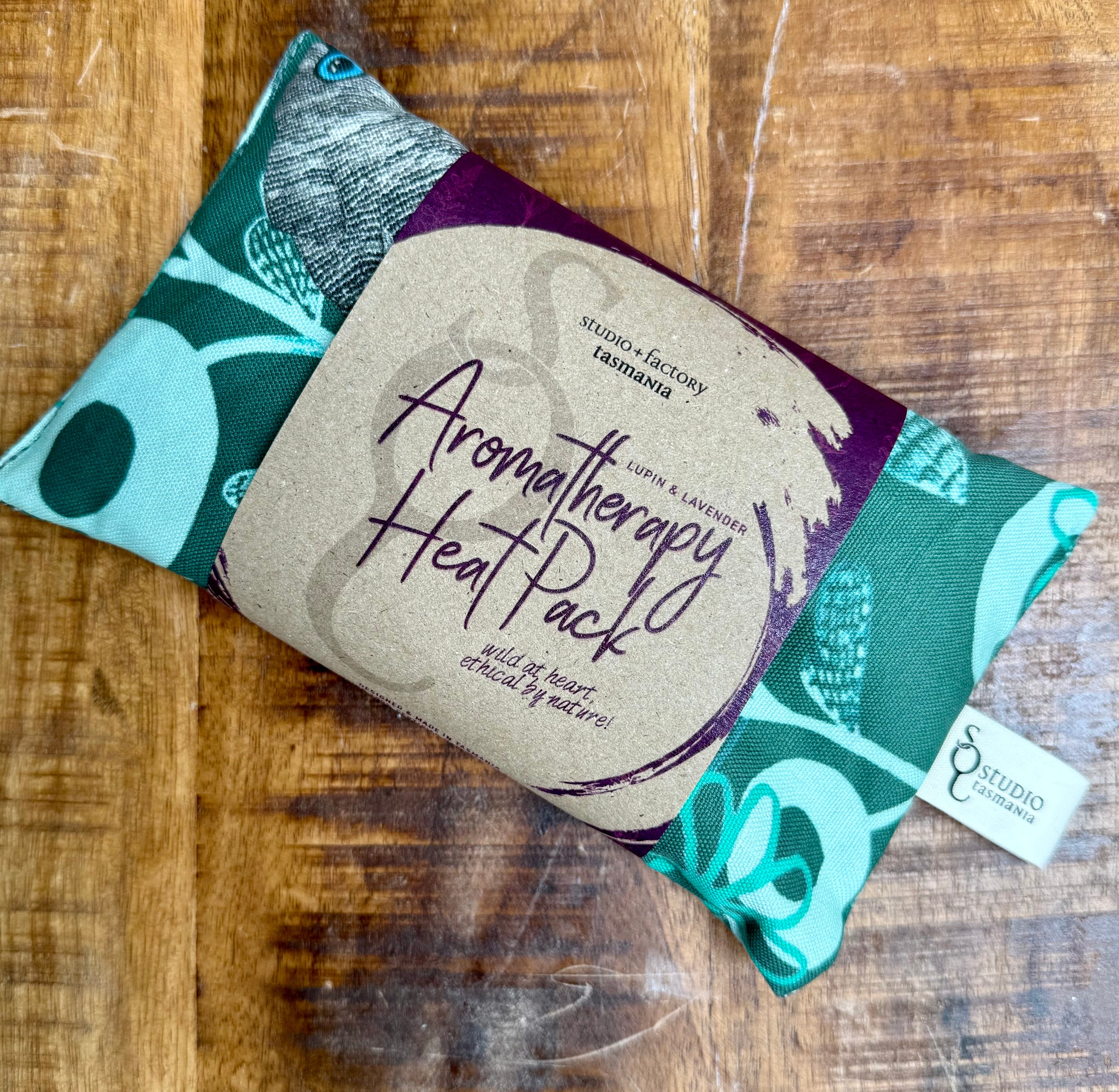 Aromatherapy Heat/Cold pack - Lupin & Lavender Heating Pads The Spotted Quoll Single Small Firetail 